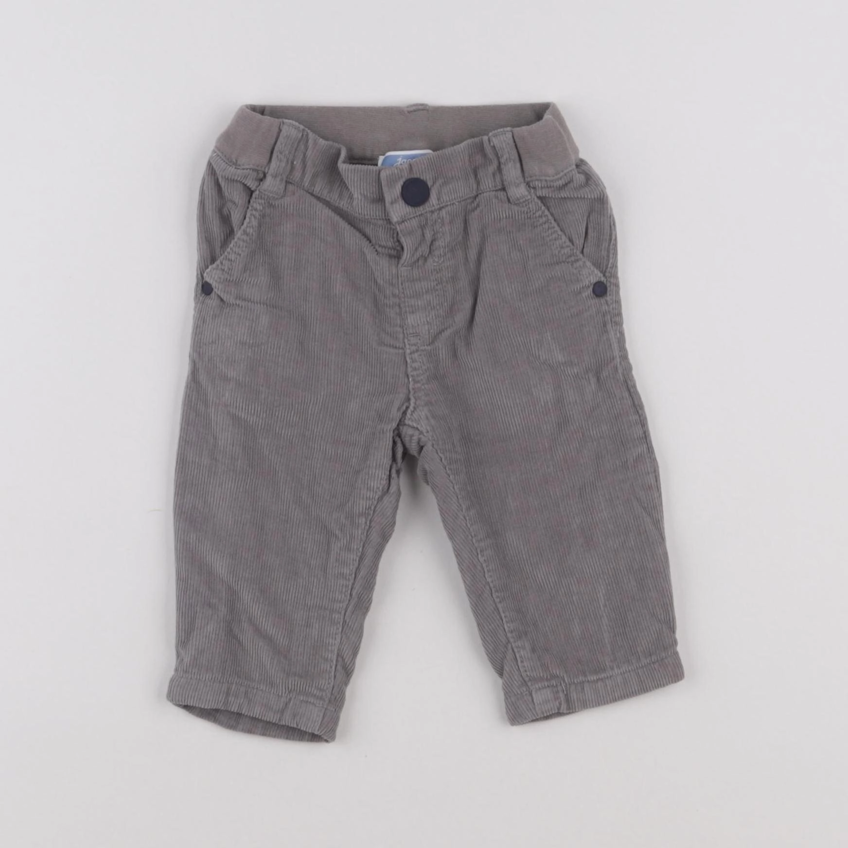 Jacadi - pantalon doublé gris - 6 mois