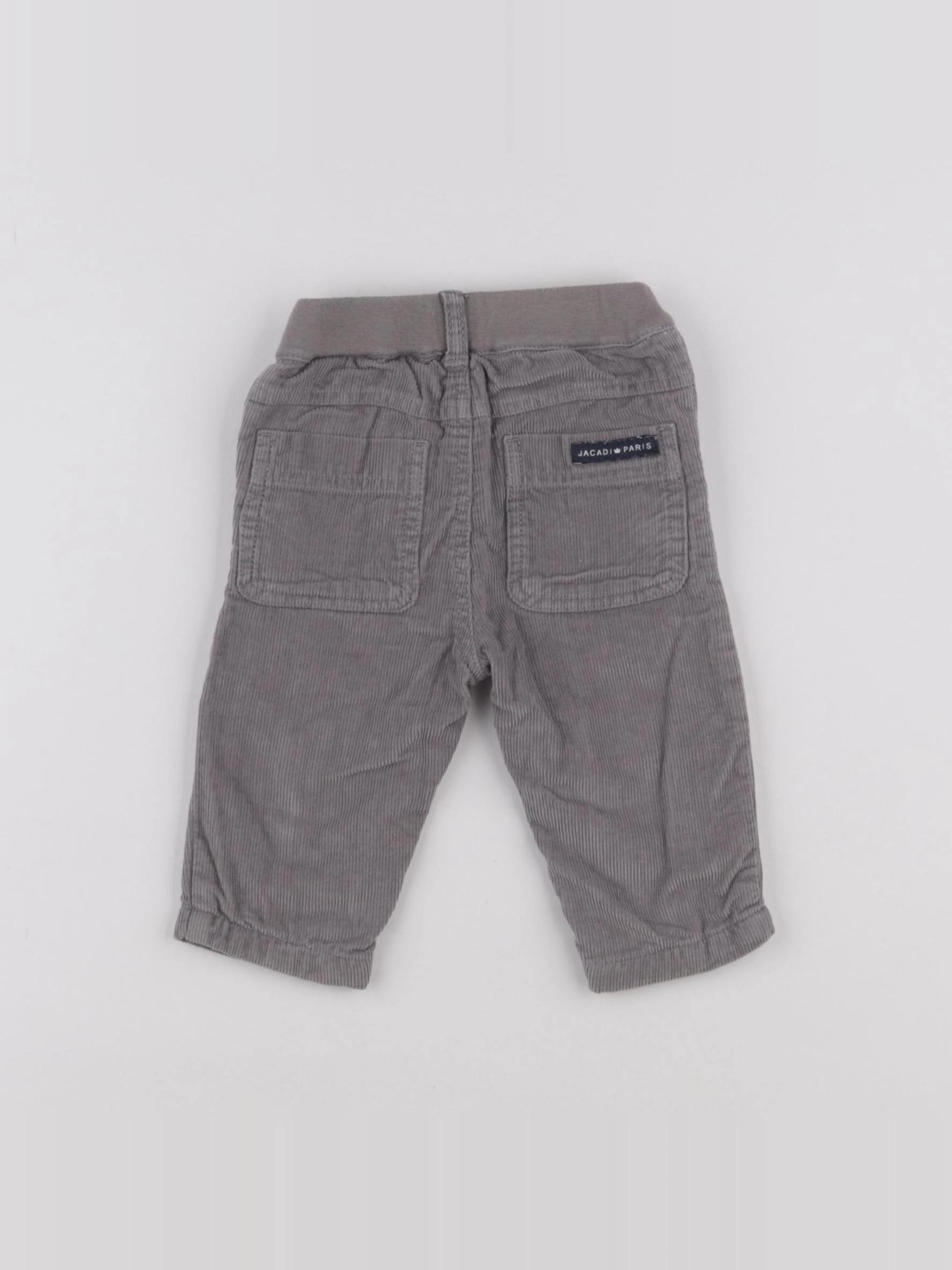 Jacadi - pantalon doublé gris - 6 mois
