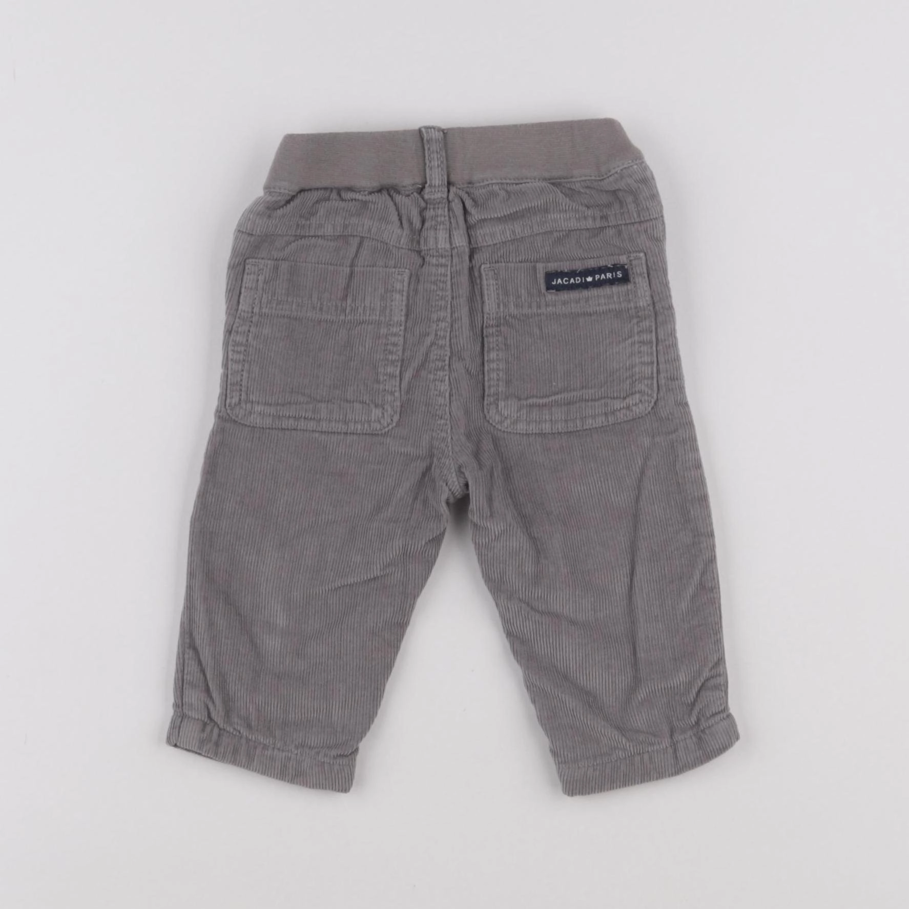 Jacadi - pantalon doublé gris - 6 mois