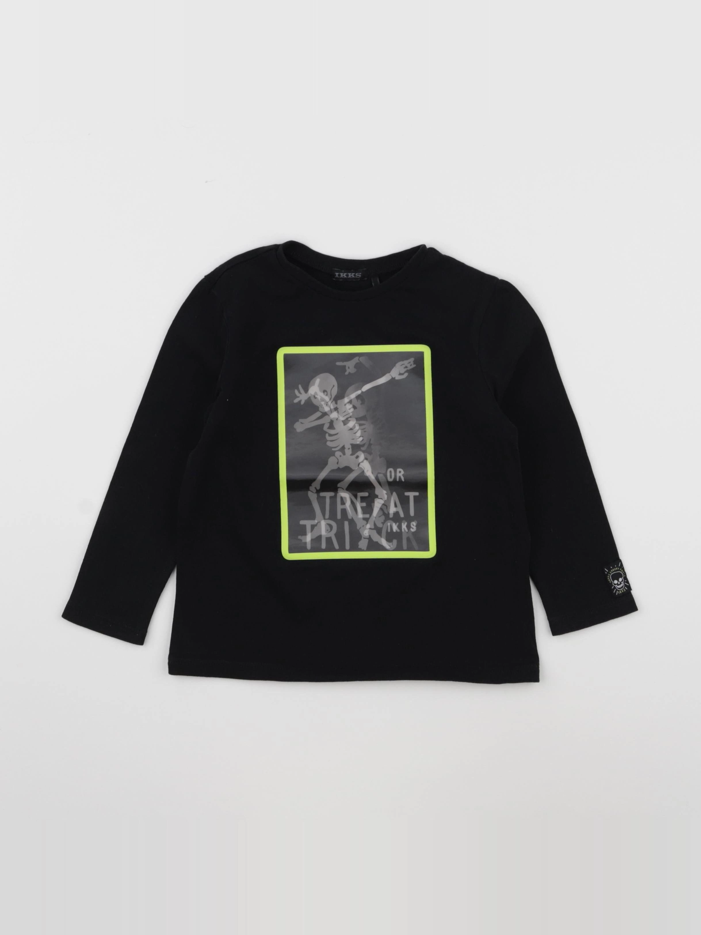 IKKS - tee-shirt noir - 3 ans