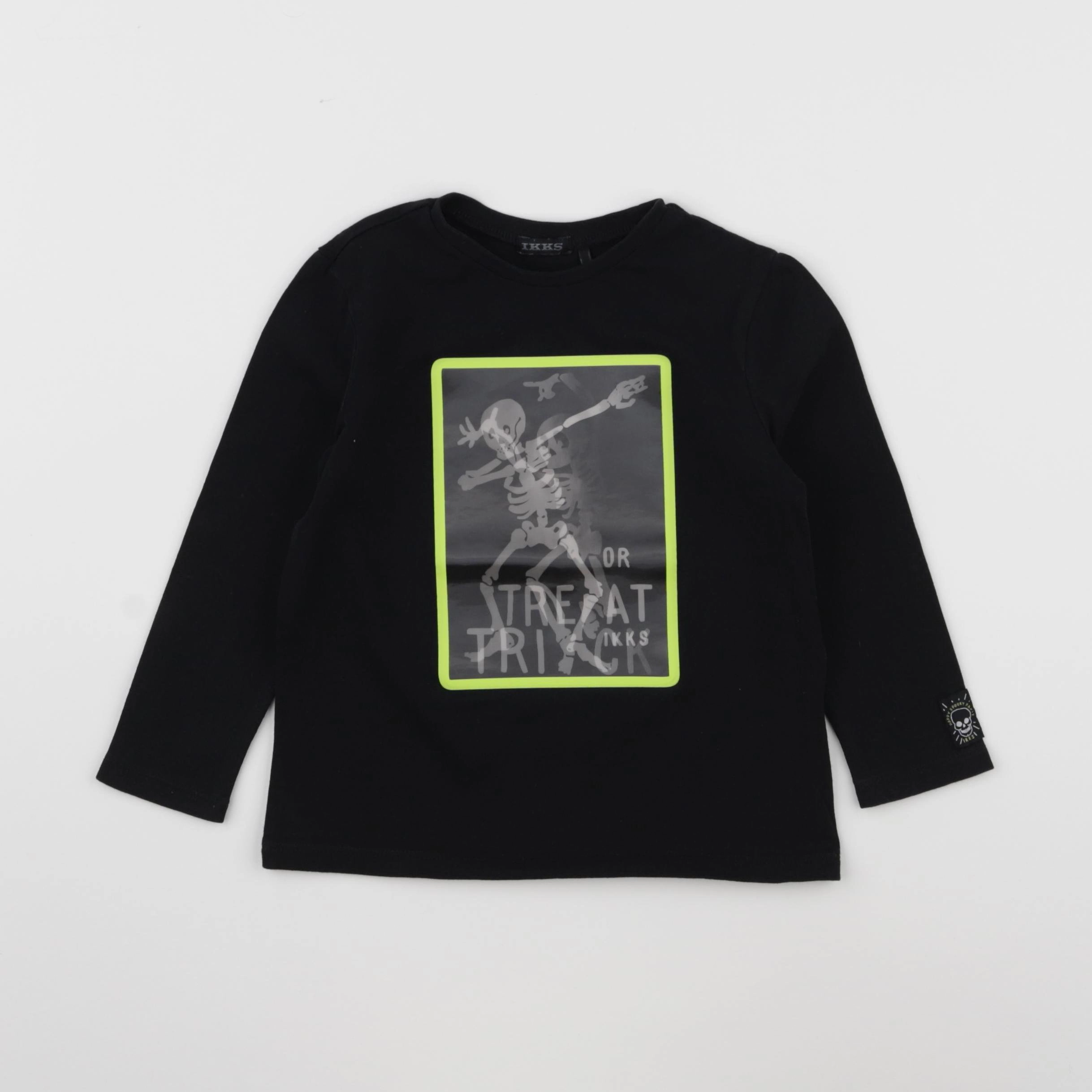 IKKS - tee-shirt noir - 3 ans