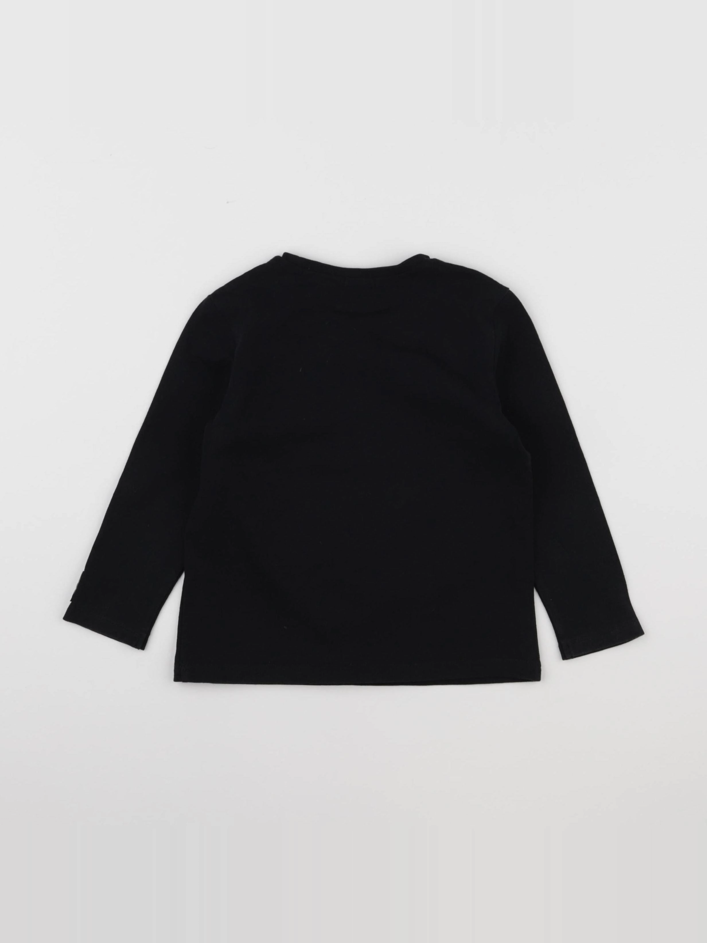 IKKS - tee-shirt noir - 3 ans