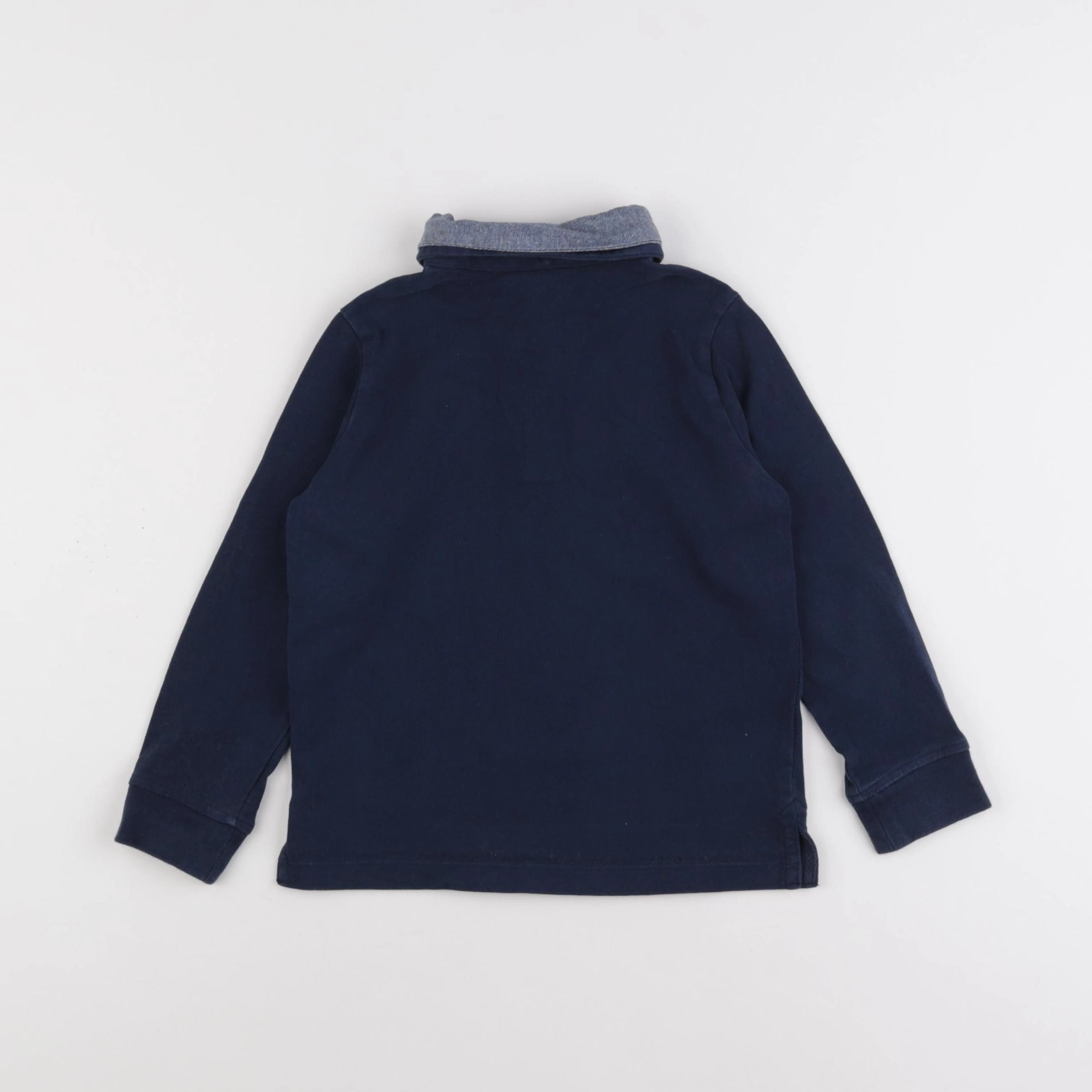 Vertbaudet - polo bleu - 4 ans