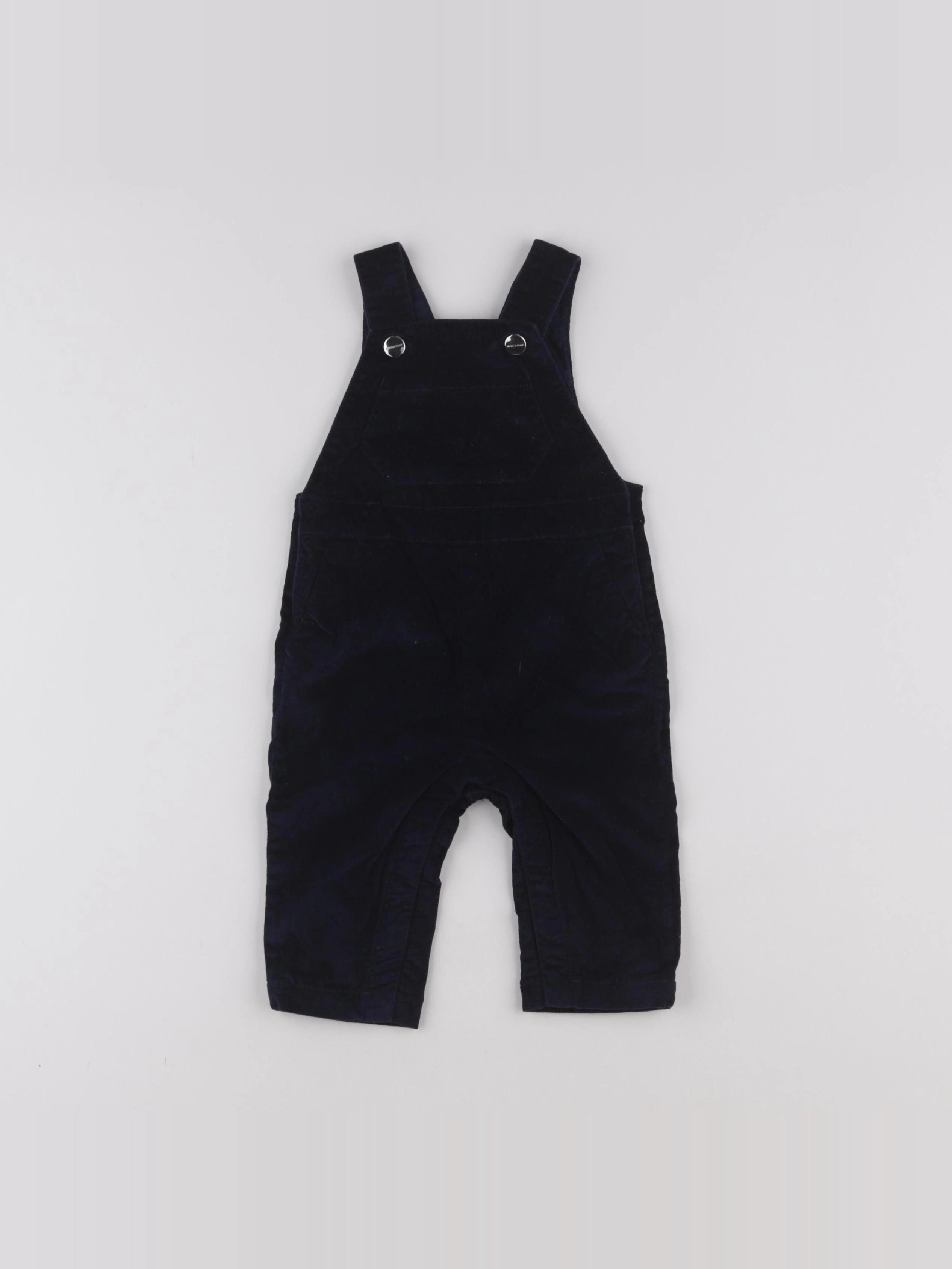 Jacadi - salopette bleu - 6 mois