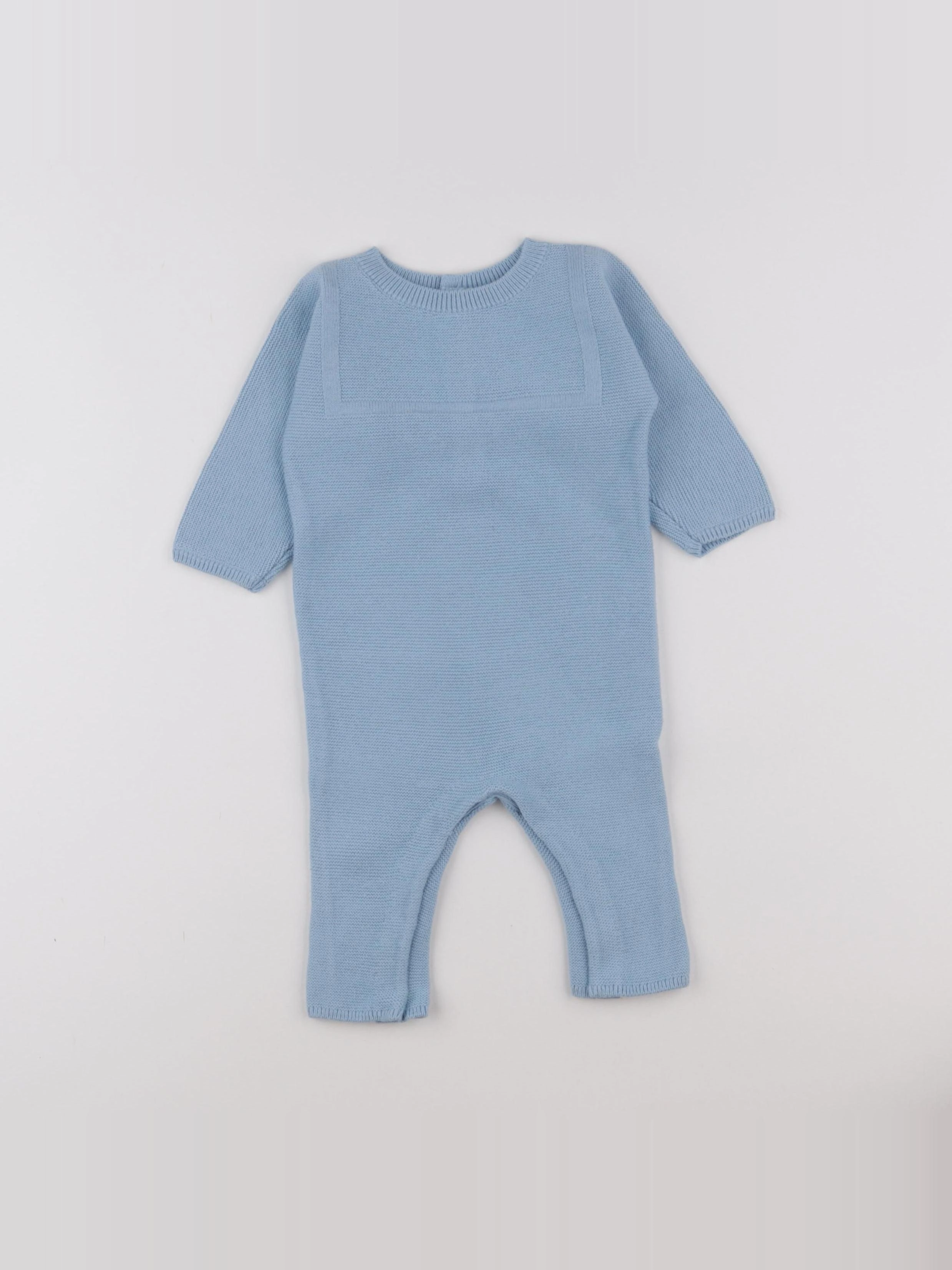 Jacadi - combinaison bleu - 6 mois