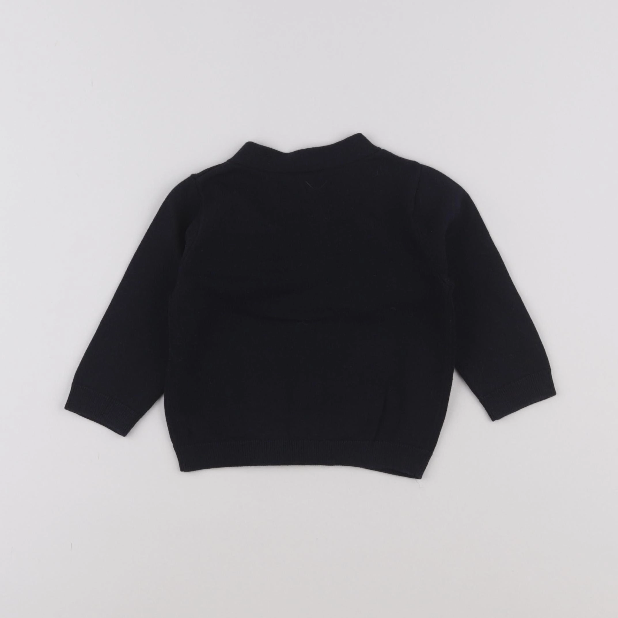 Jacadi - gilet bleu - 12 mois