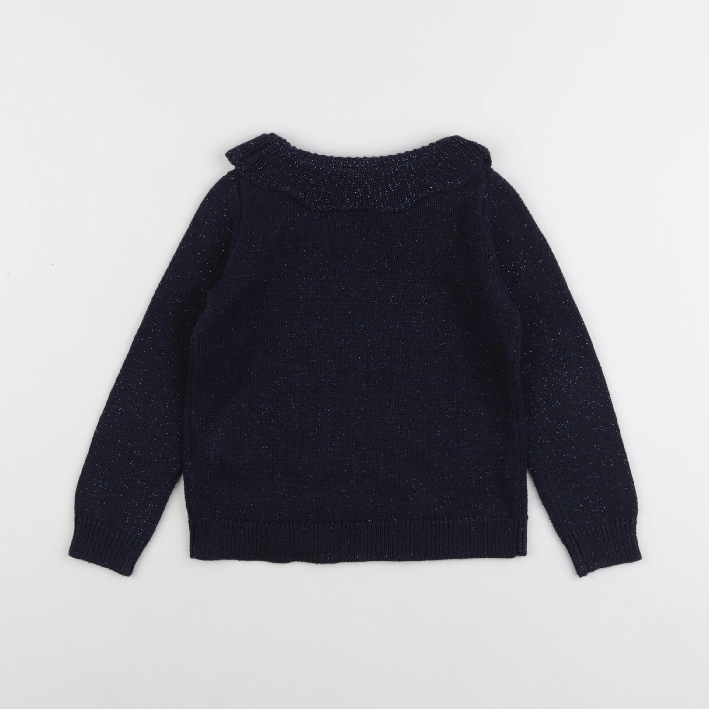 Vertbaudet - pull bleu - 4 ans