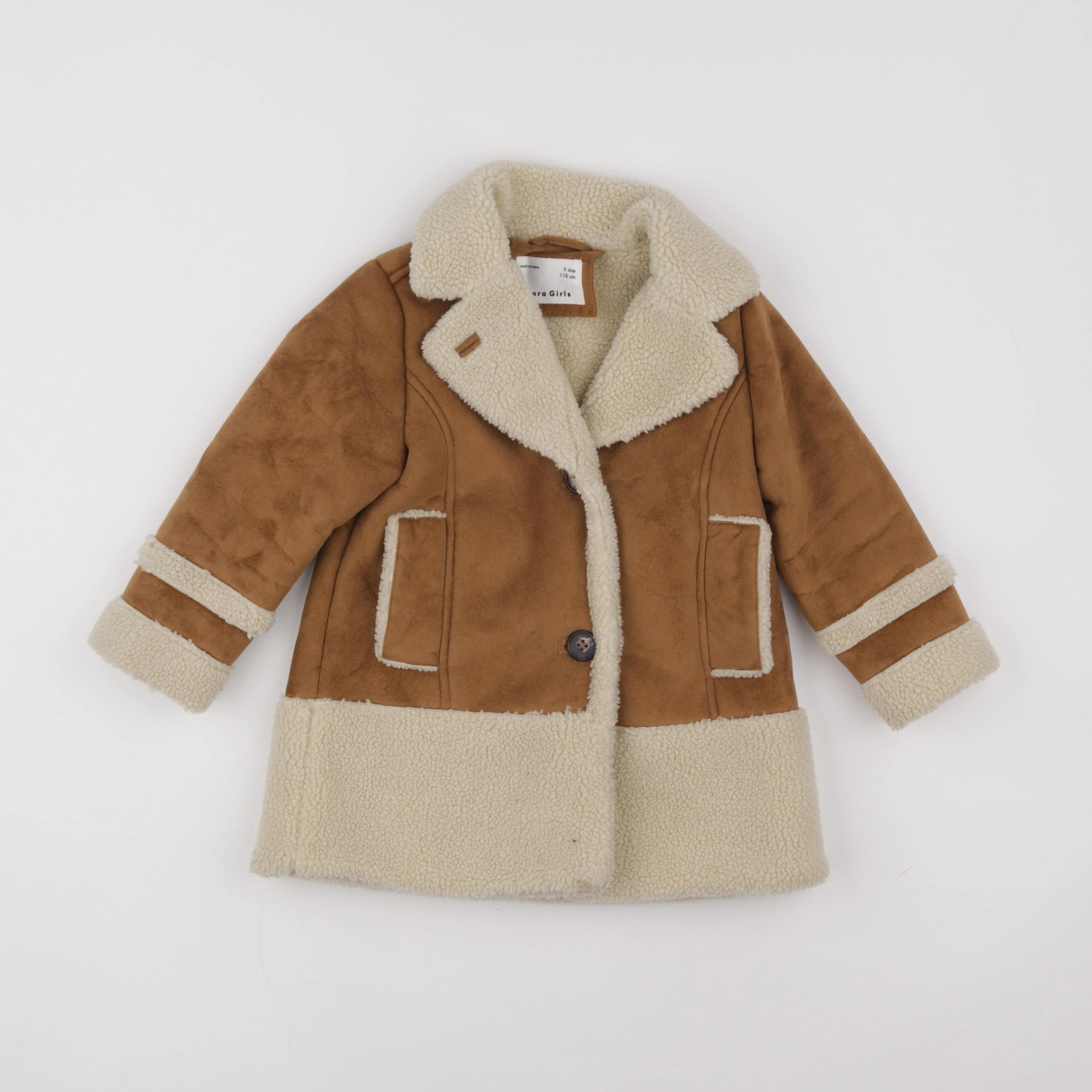 Zara - manteau marron - 5 ans