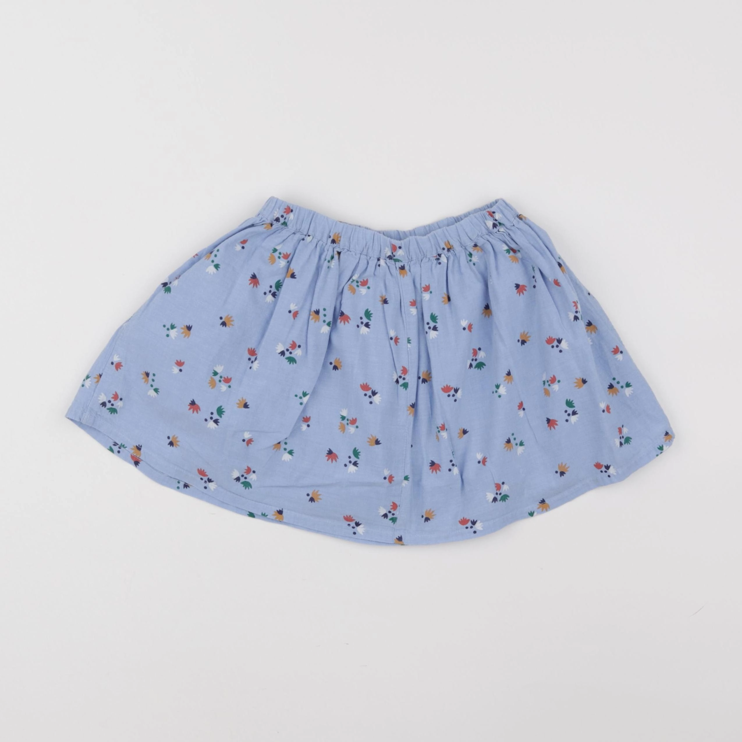 Monoprix - jupe bleu - 4 ans
