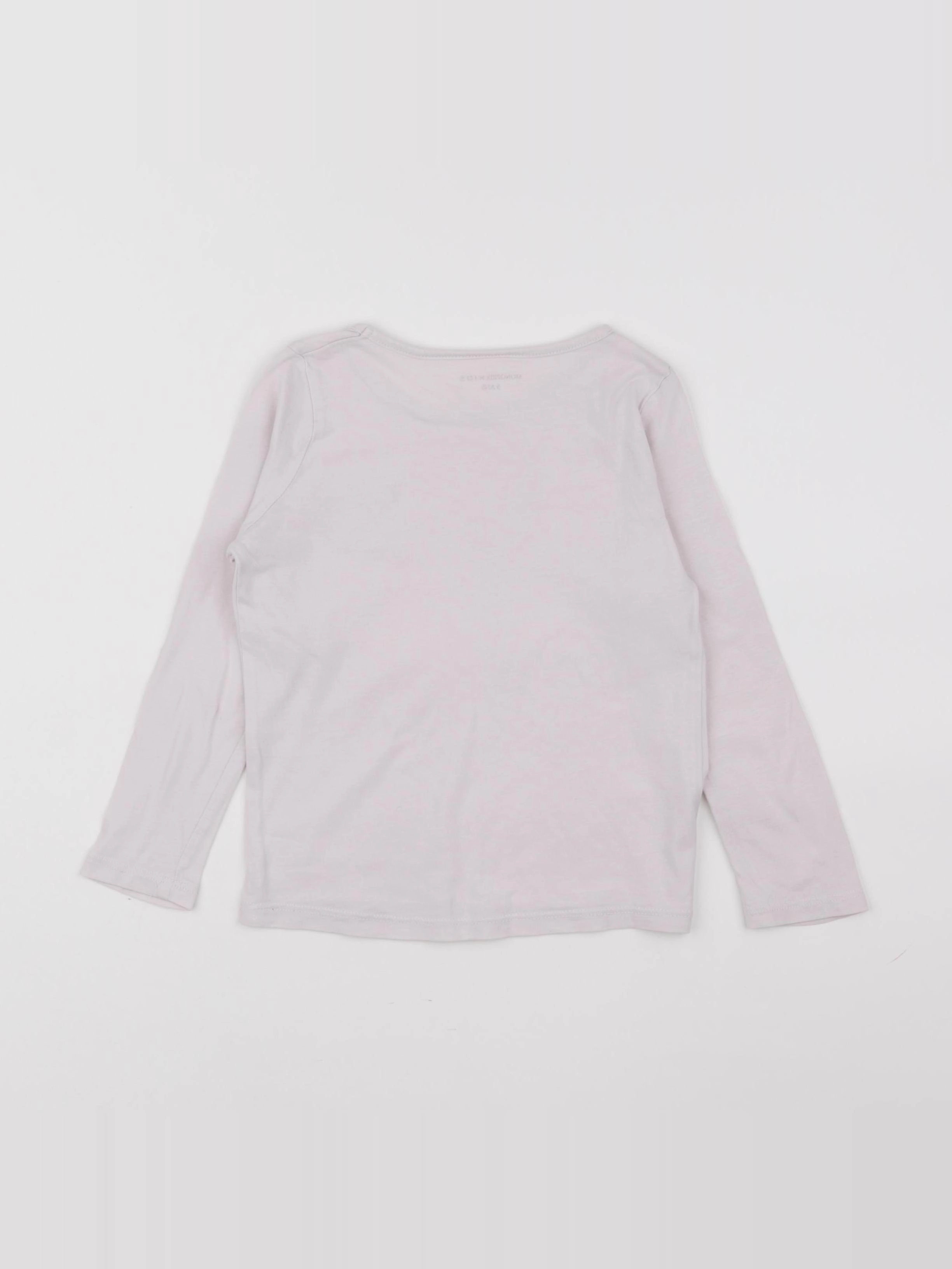 Monoprix - tee-shirt rose - 5 ans