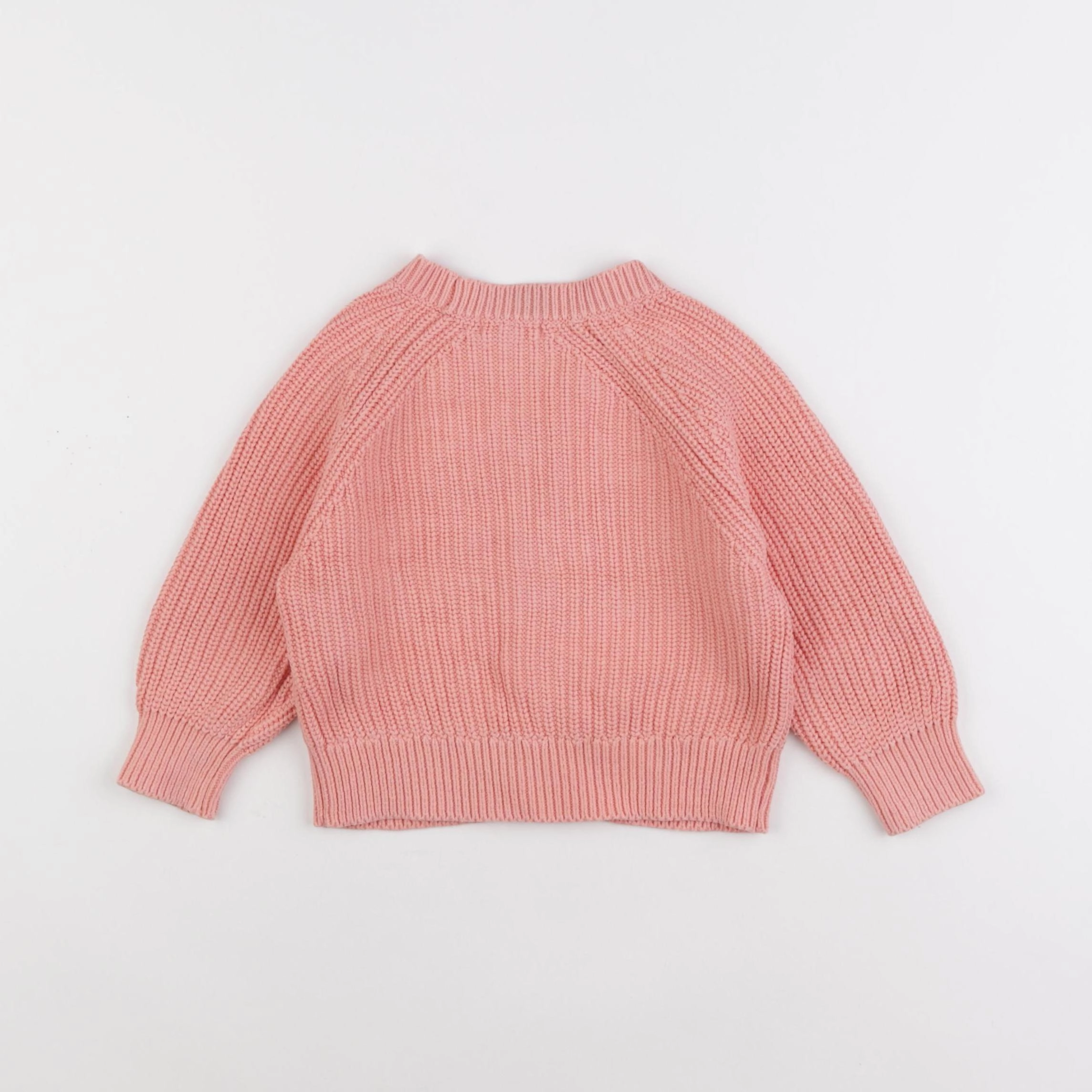 Vertbaudet - gilet rose - 2 ans