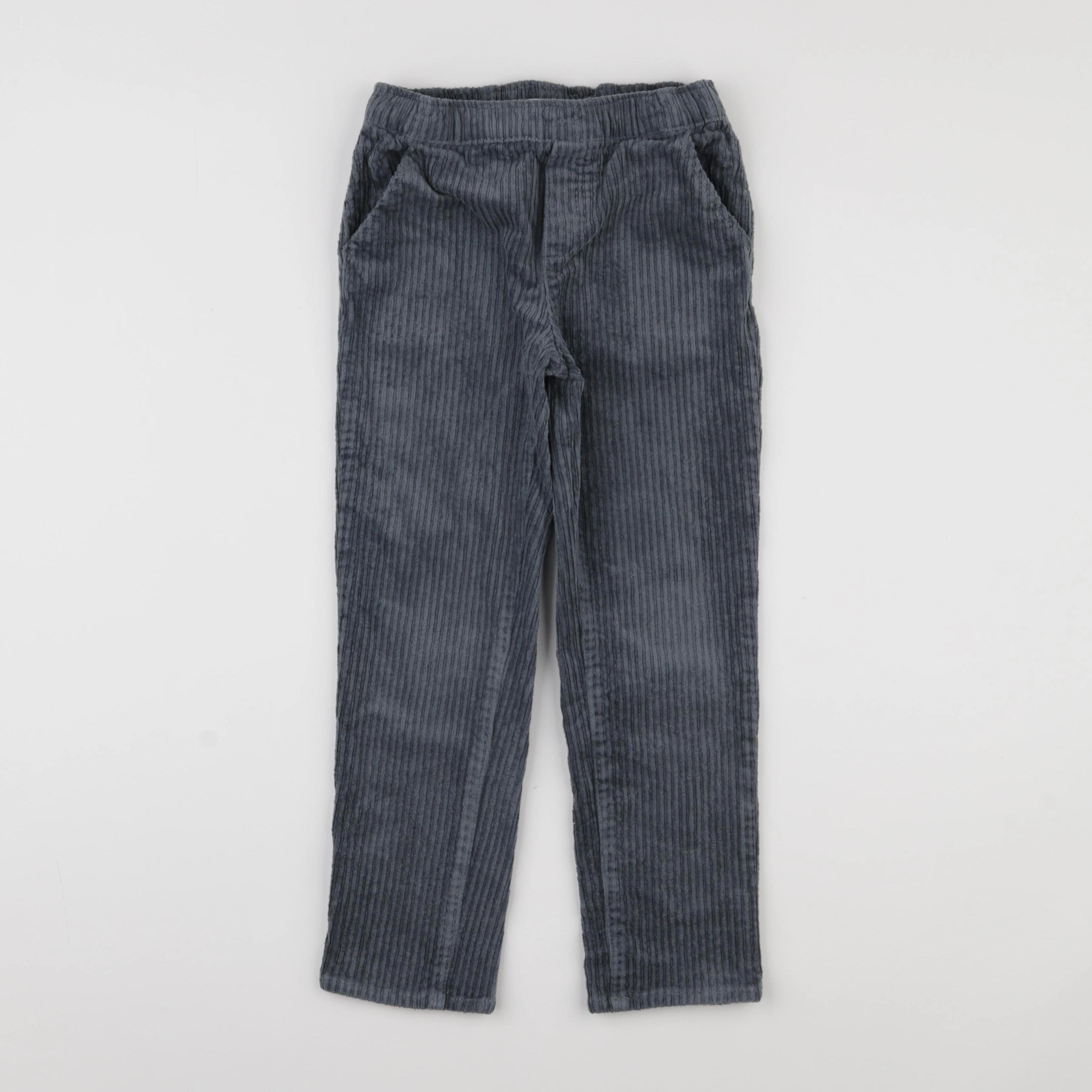 Vertbaudet - pantalon bleu - 7 ans
