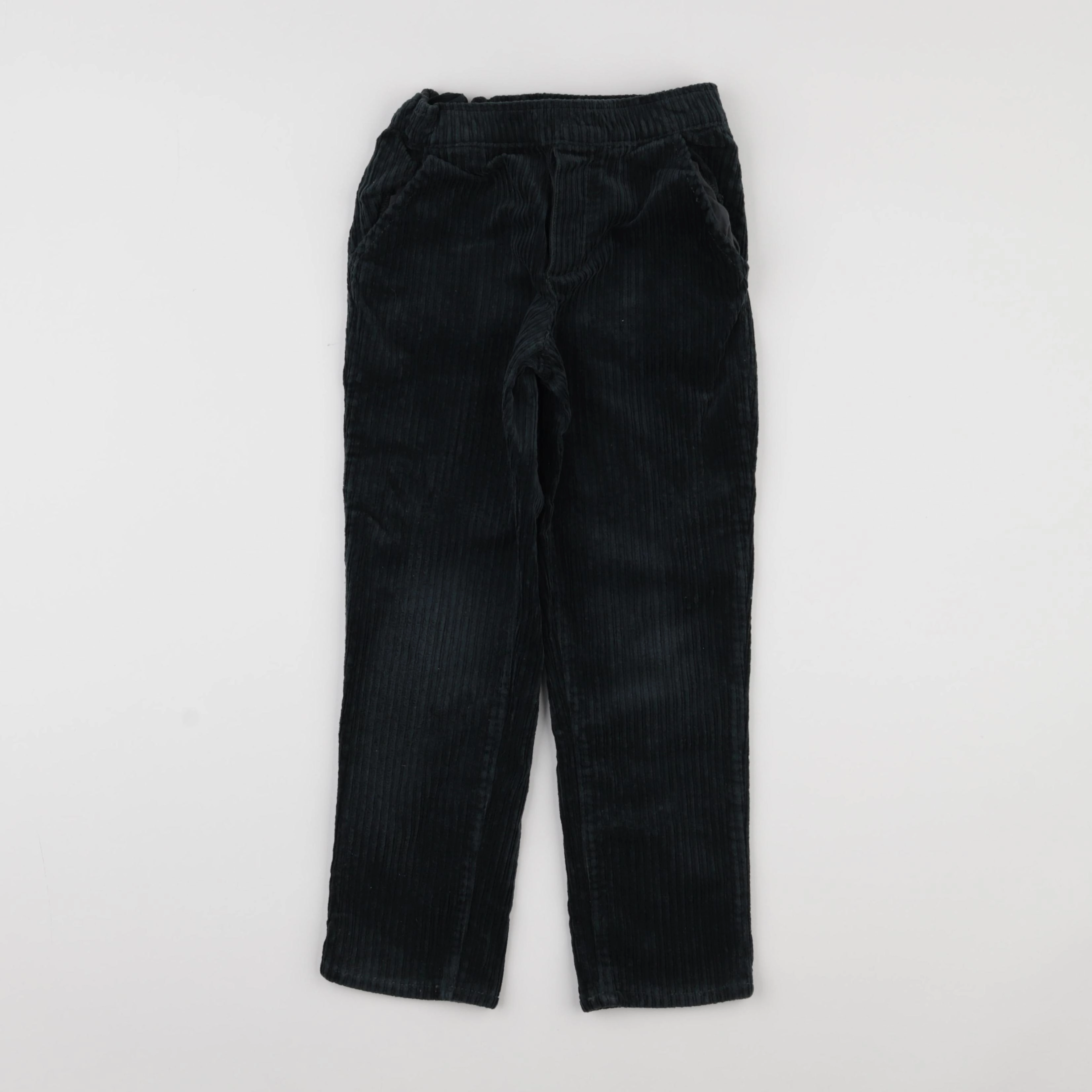 Vertbaudet - pantalon vert - 7 ans
