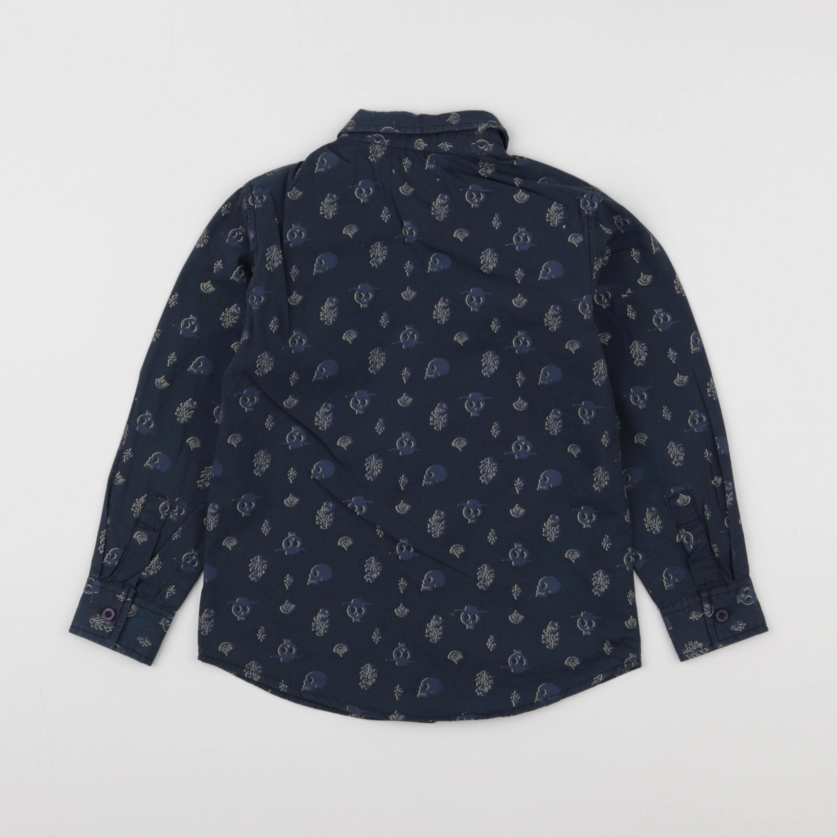 Vertbaudet - chemise bleu - 6 ans