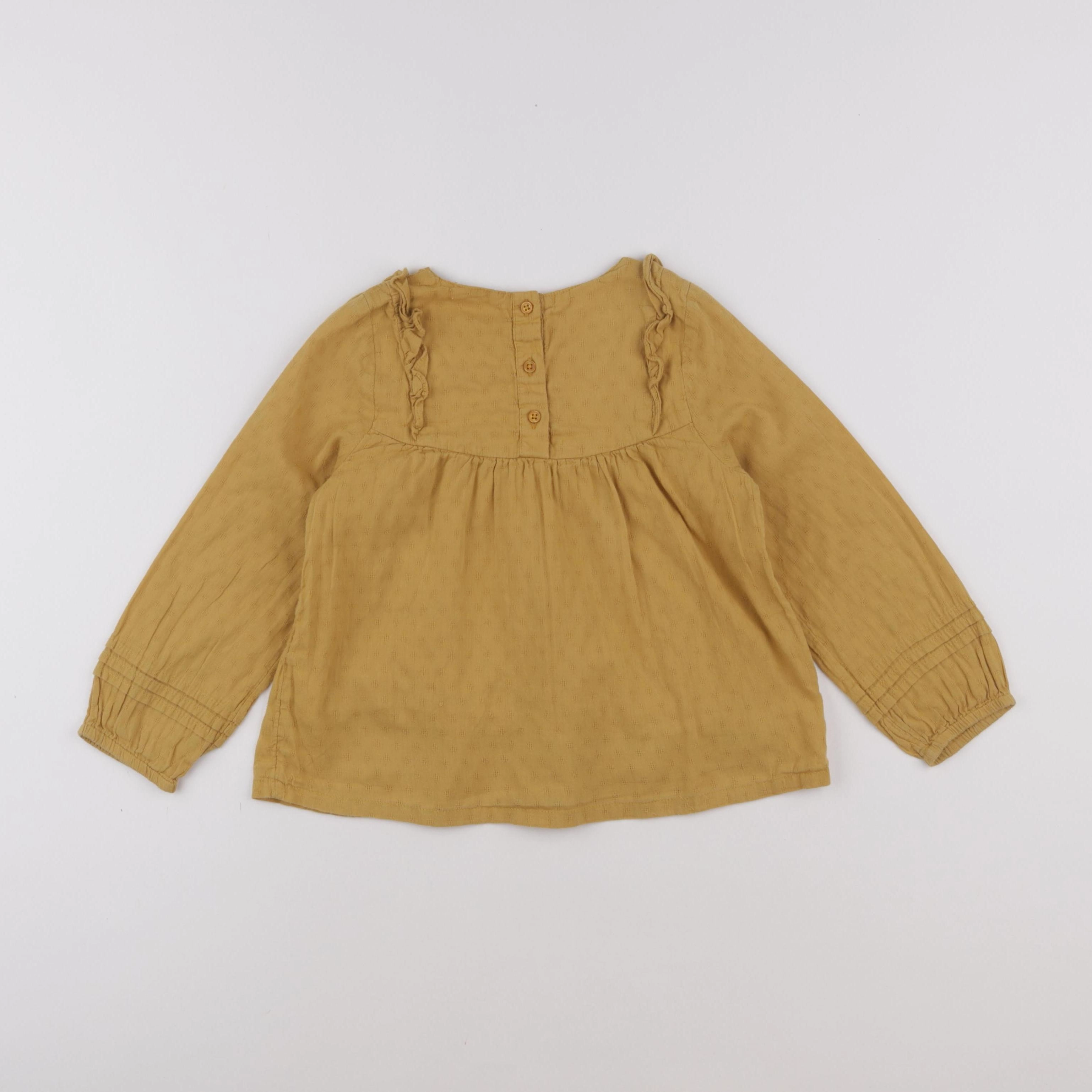 Eden & Victor - blouse jaune - 5 ans
