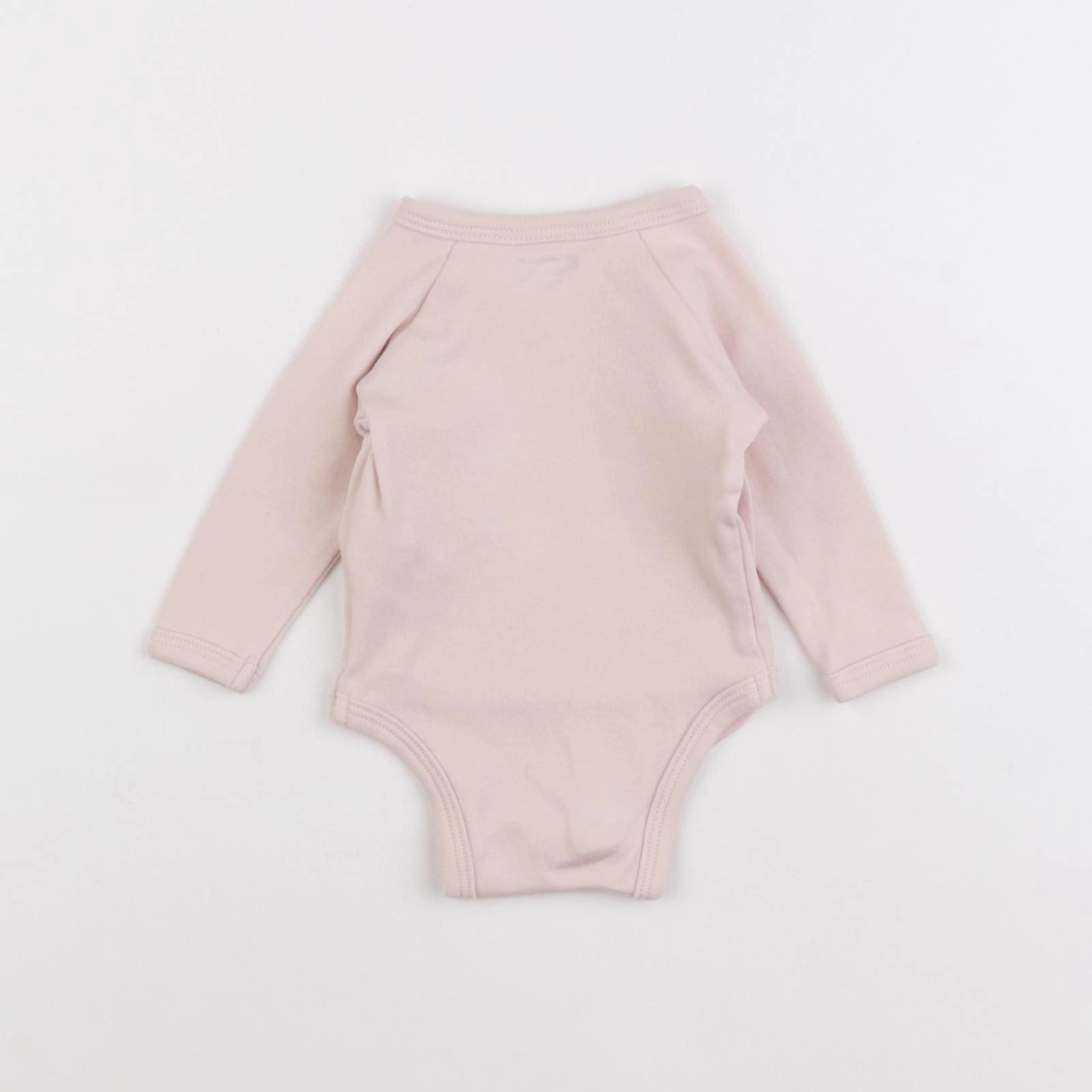 Vertbaudet - body rose - 1 mois