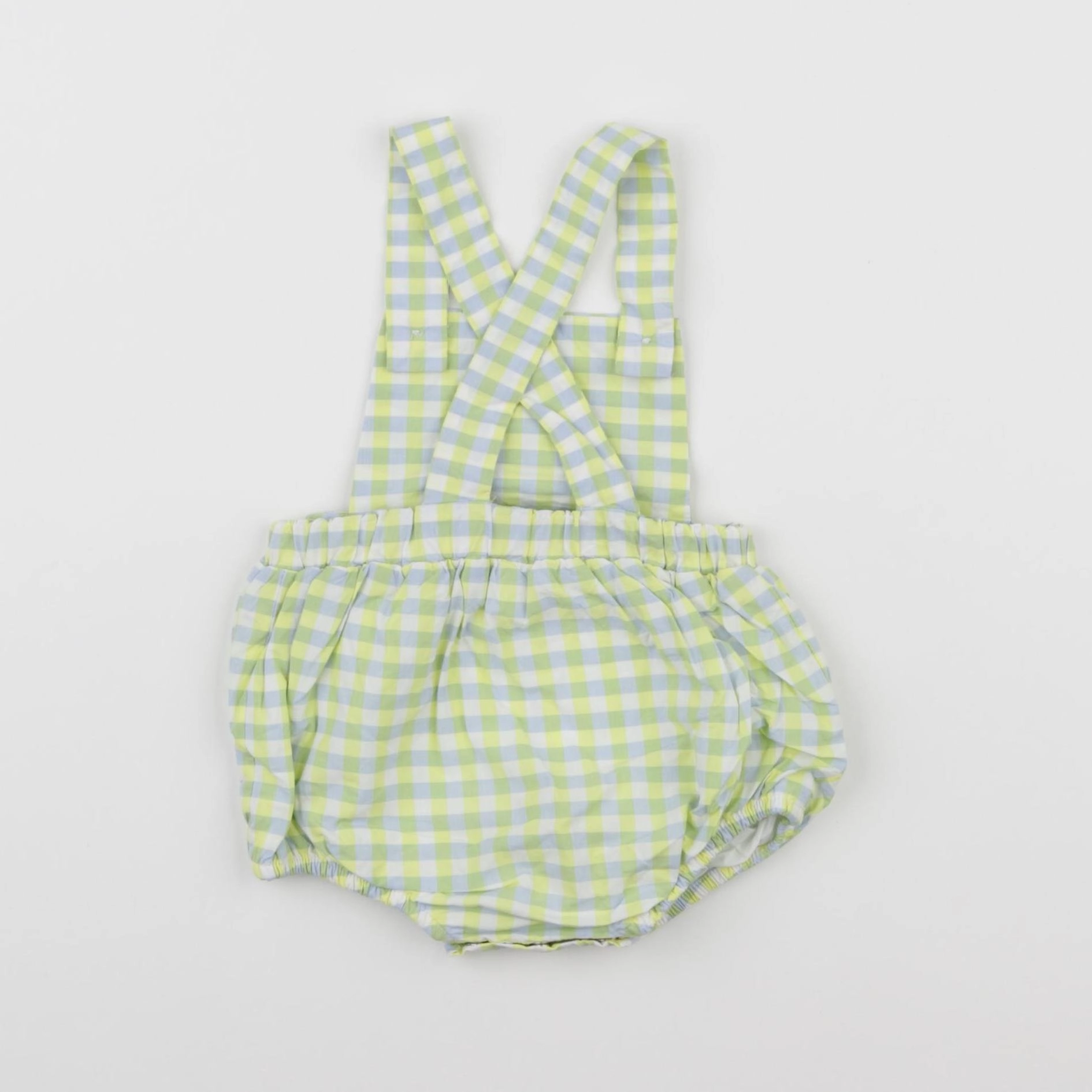 Jacadi - combinaison jaune, gris - 6 mois