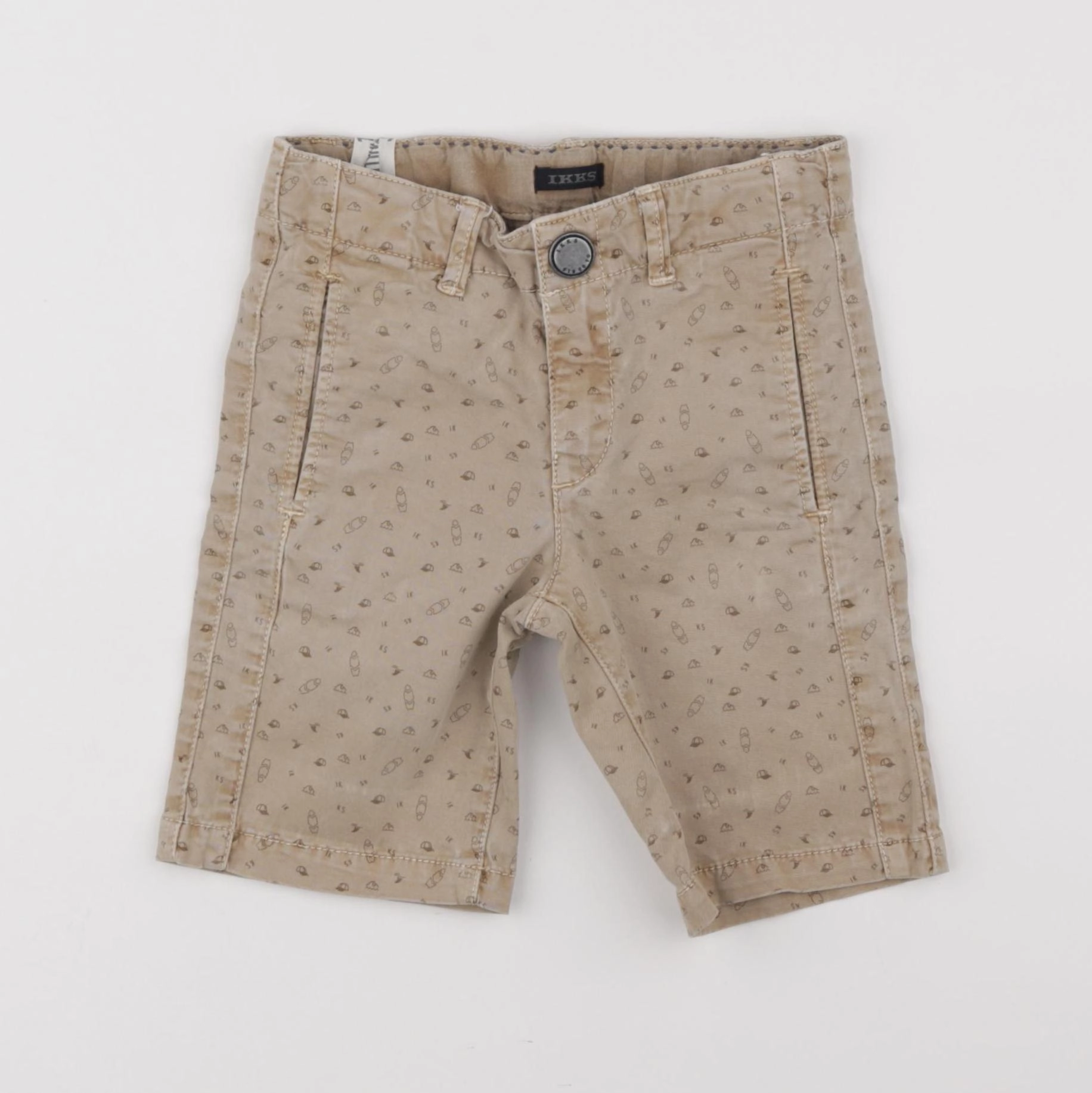 IKKS - short marron - 4 ans