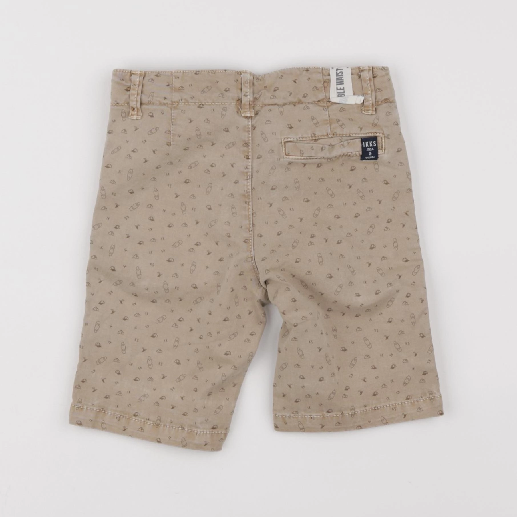 IKKS - short marron - 4 ans