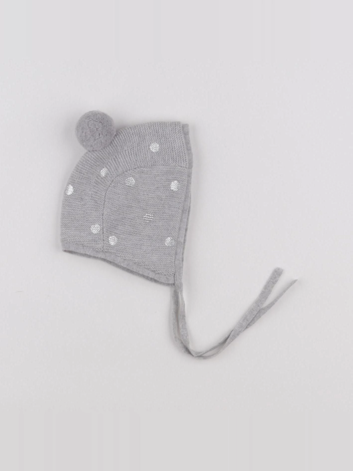 Jacadi - bonnet gris - 1 mois