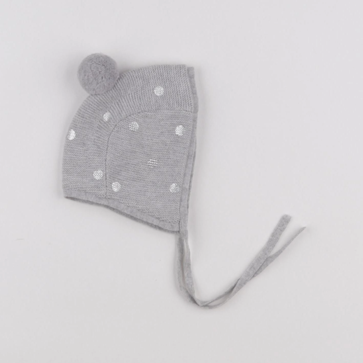 Jacadi - bonnet gris - 1 mois