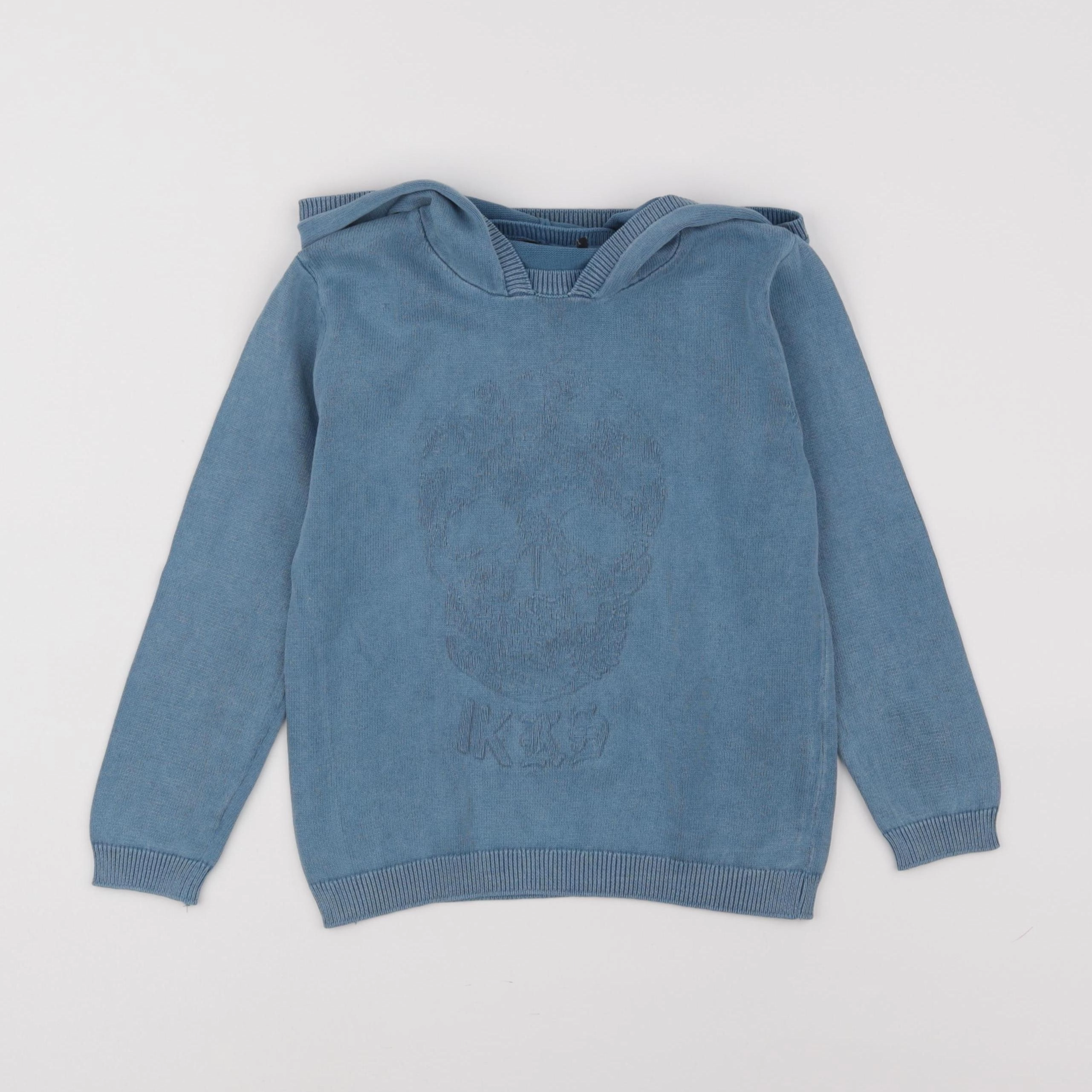 IKKS - pull bleu - 5 ans