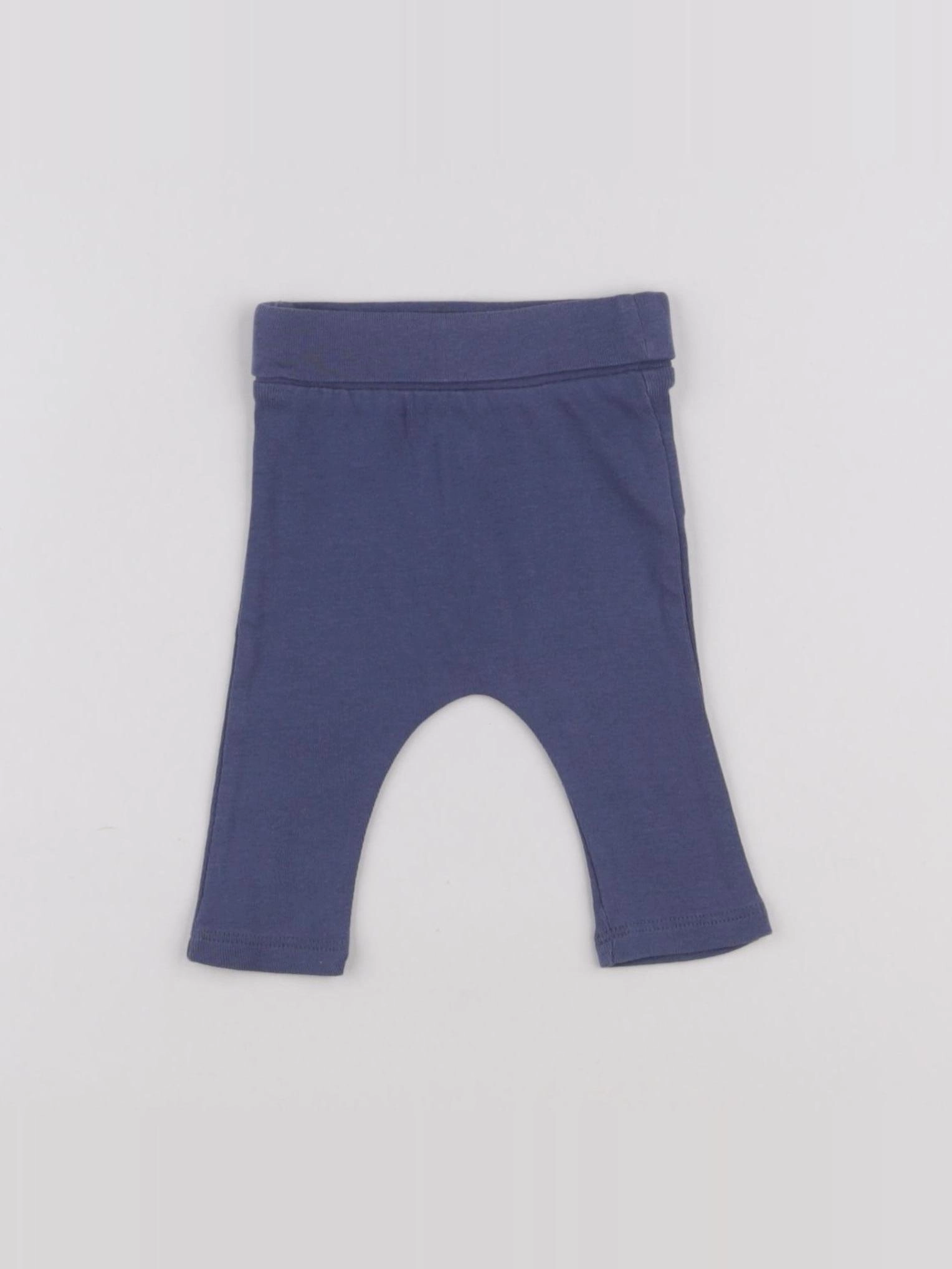 Vertbaudet - legging bleu - 1 mois