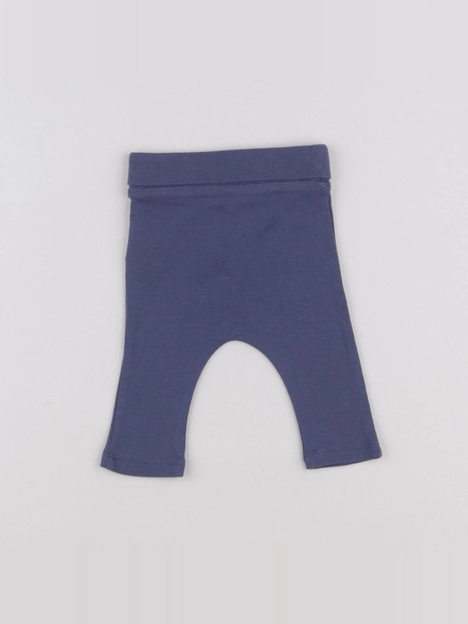 Vertbaudet - legging bleu - 1 mois