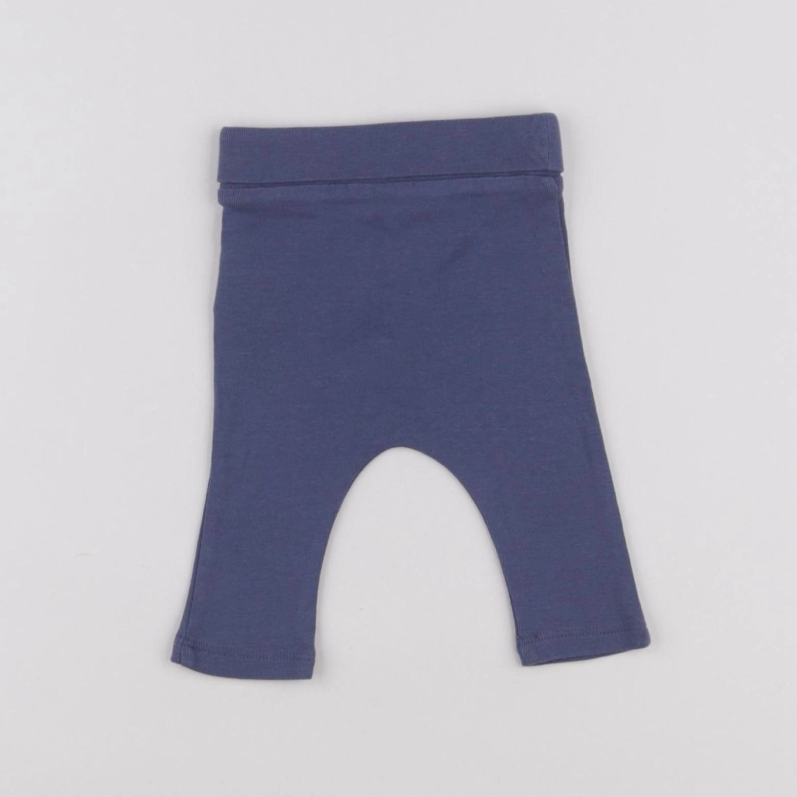 Vertbaudet - legging bleu - 1 mois