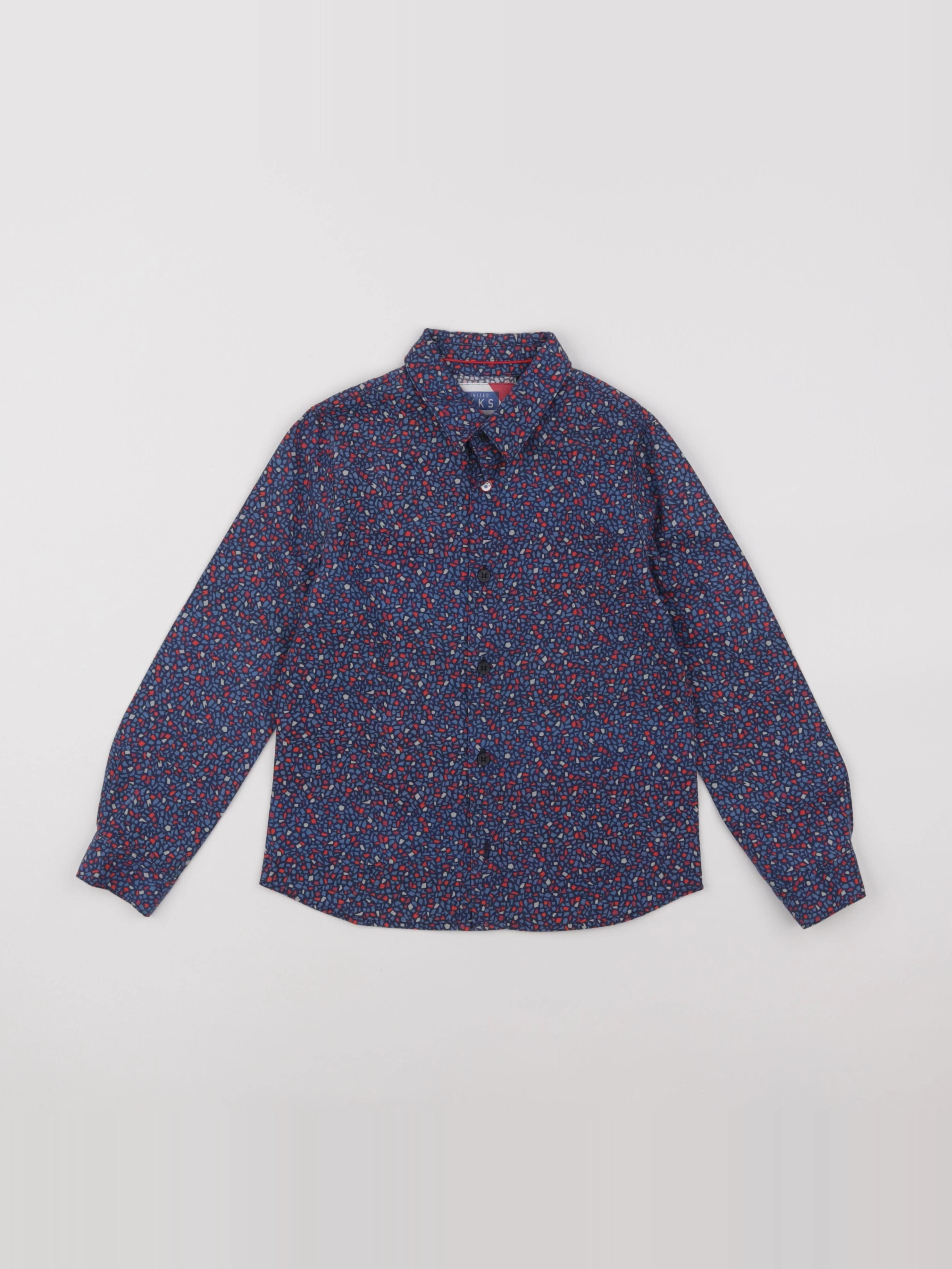 IKKS - chemise bleu - 6 ans