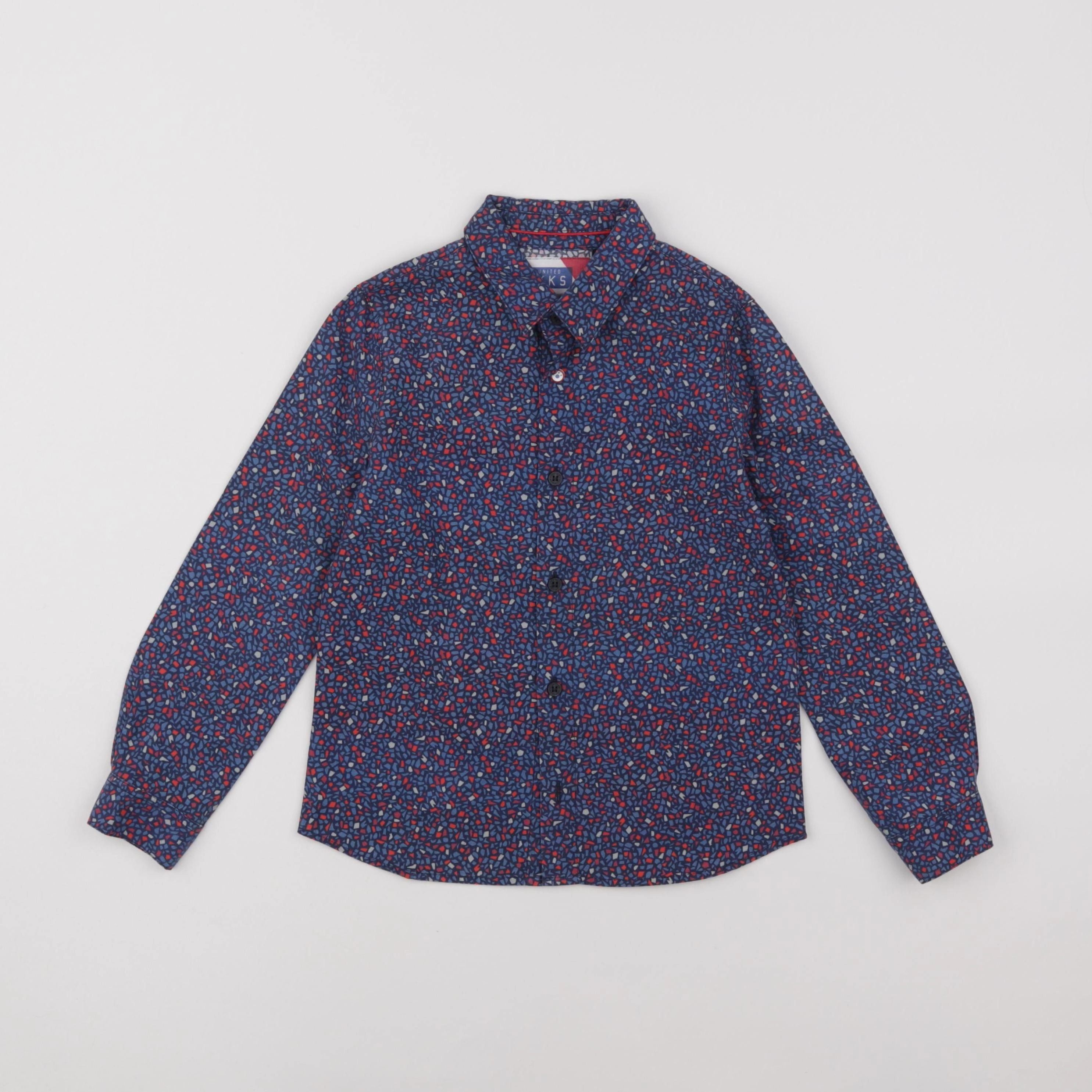 IKKS - chemise bleu - 6 ans