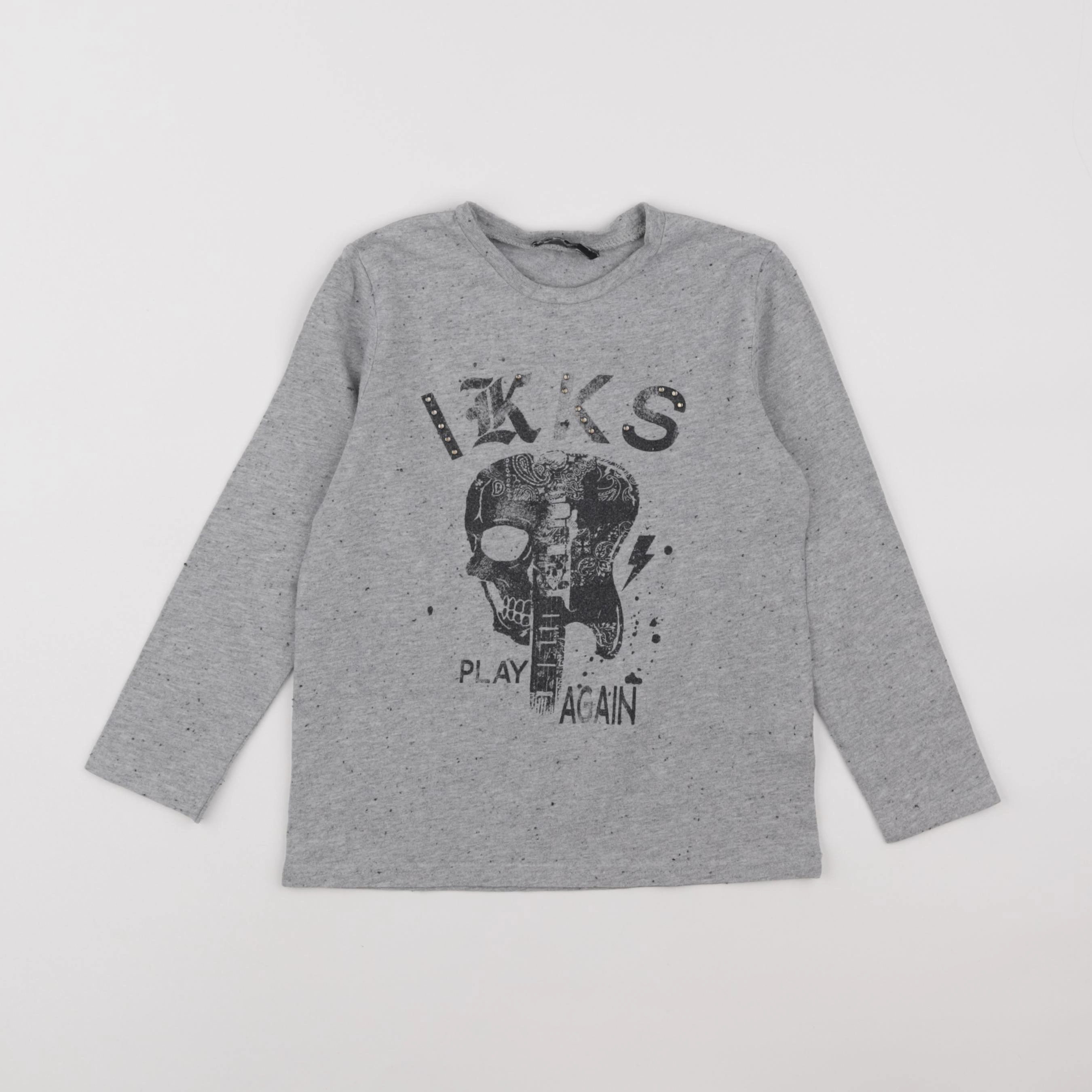 IKKS - tee-shirt gris - 5 ans