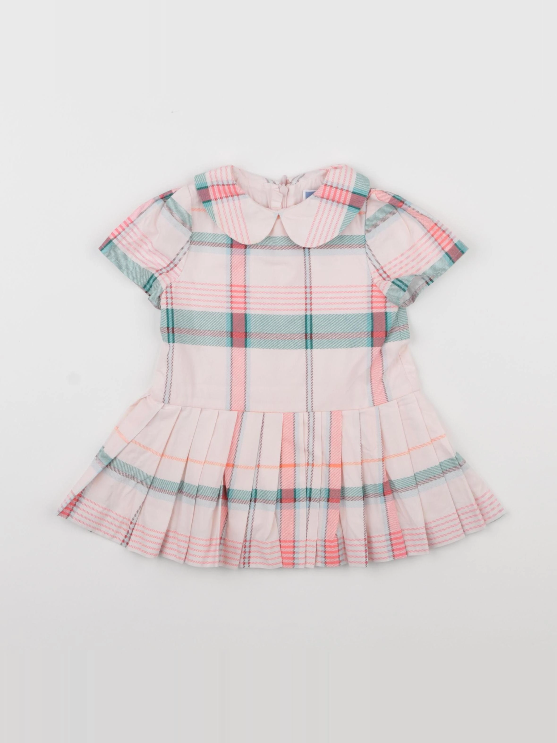 Jacadi - robe rose, vert - 18 mois