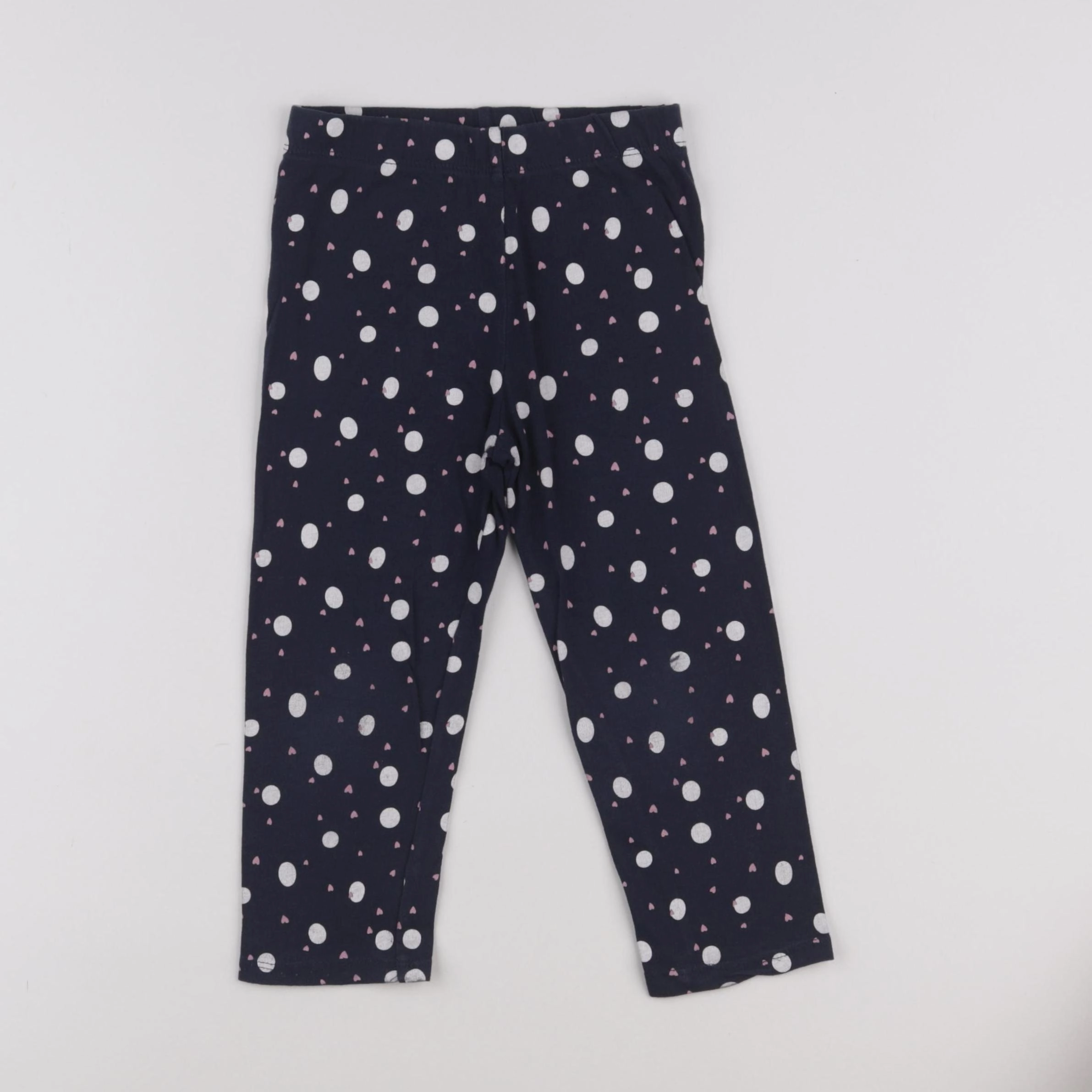 Vertbaudet - legging bleu - 3 ans