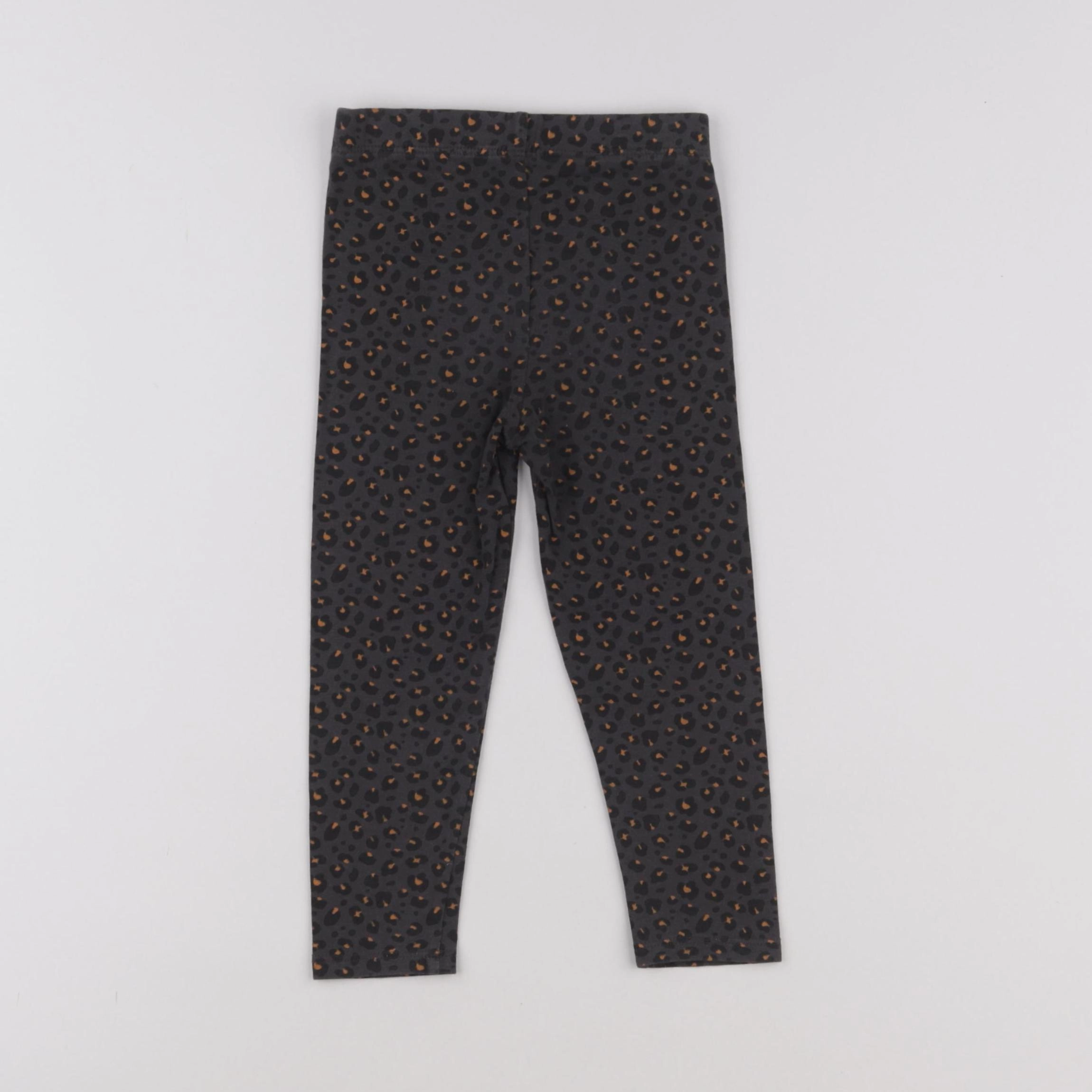 Vertbaudet - legging gris - 3 ans