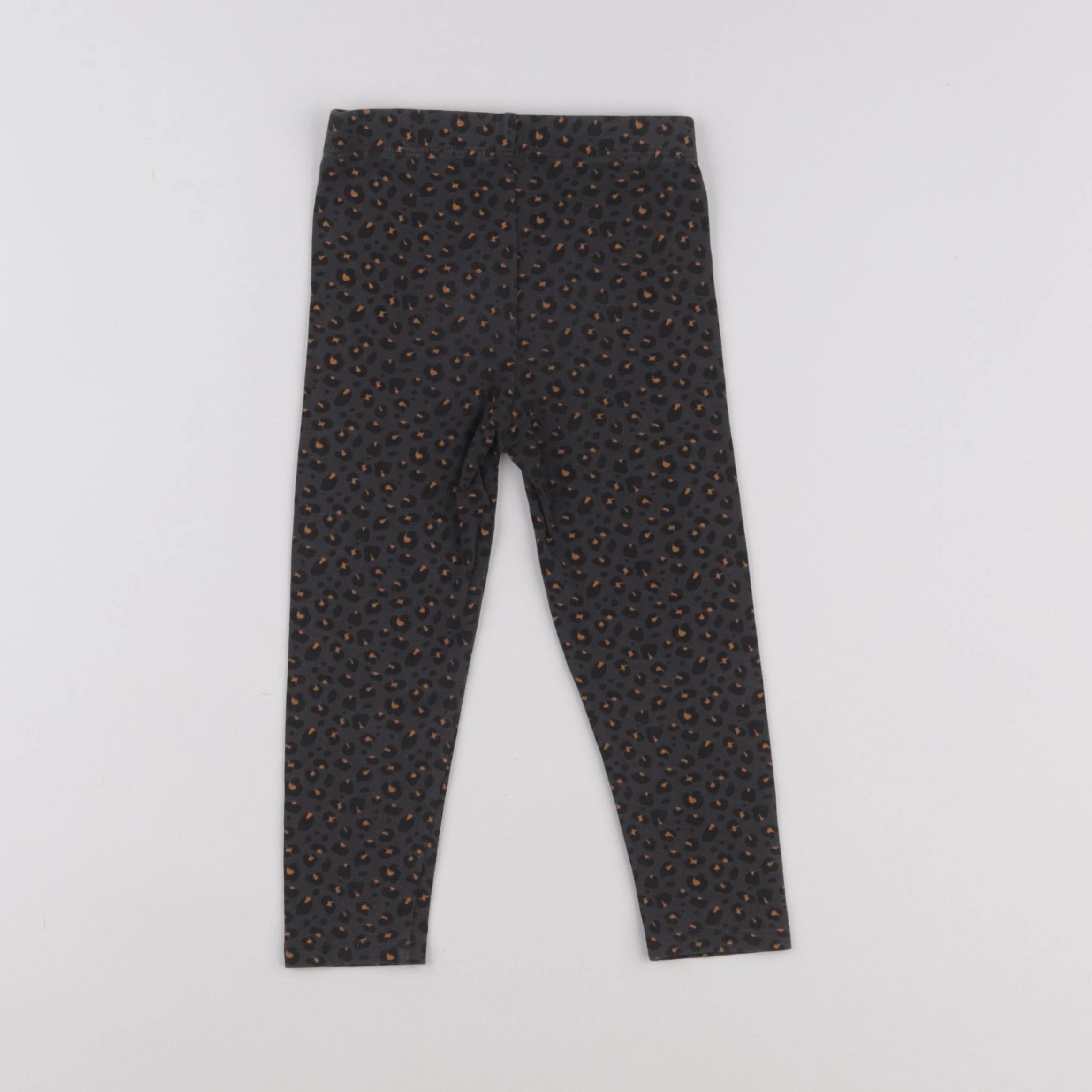Vertbaudet - legging gris - 3 ans