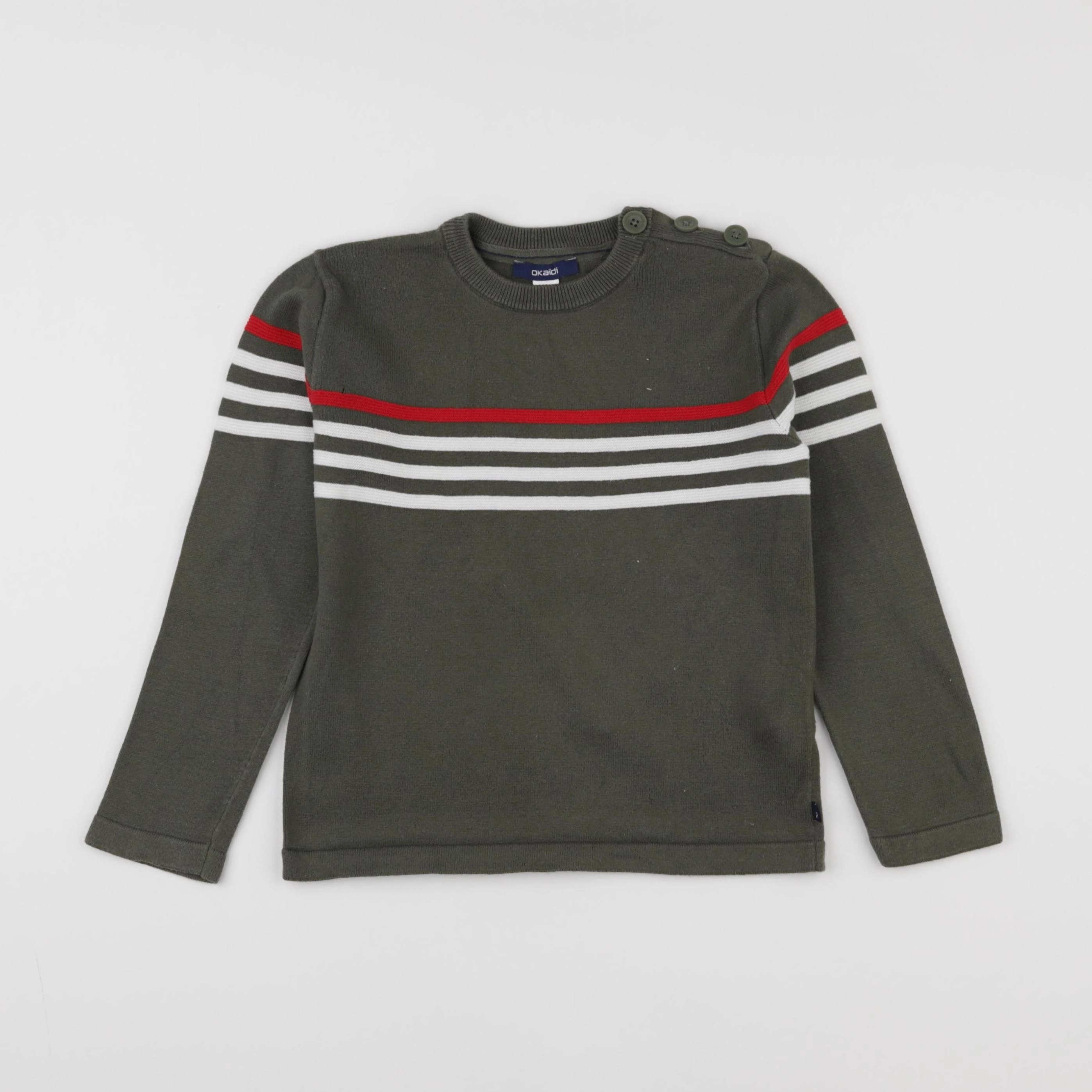 Okaidi - pull multicolore - 5 ans