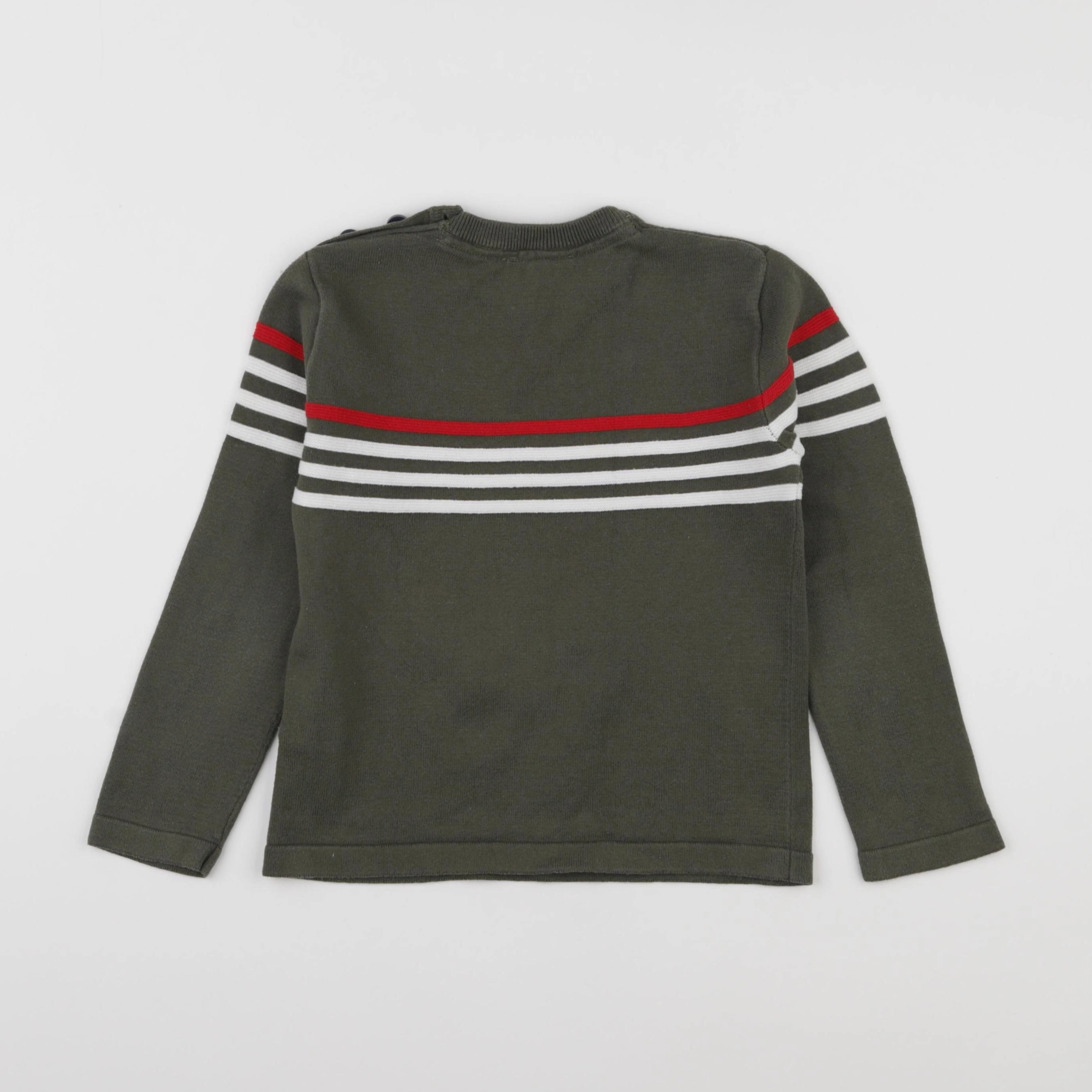 Okaidi - pull multicolore - 5 ans