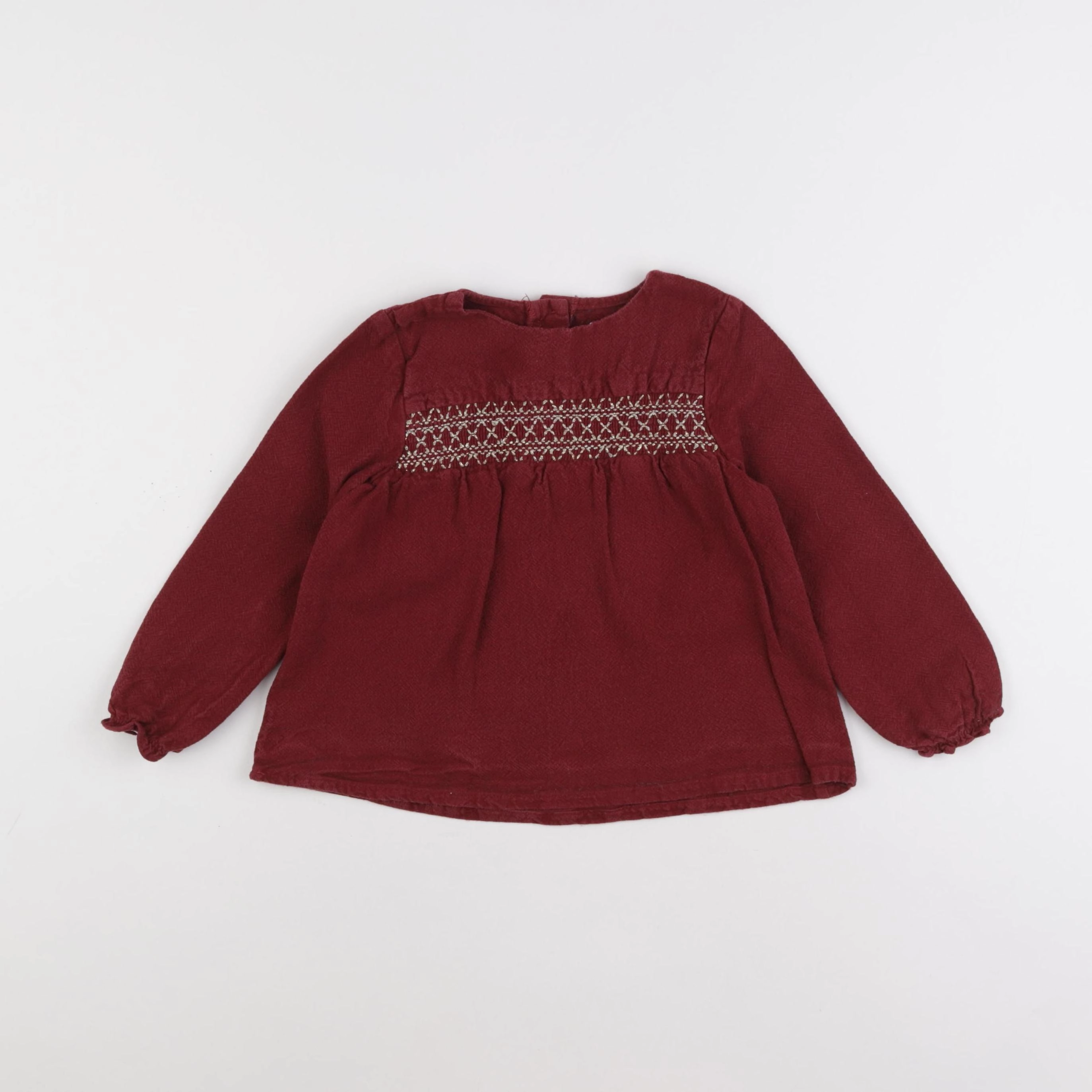 Eden & Victor - blouse rouge - 5 ans