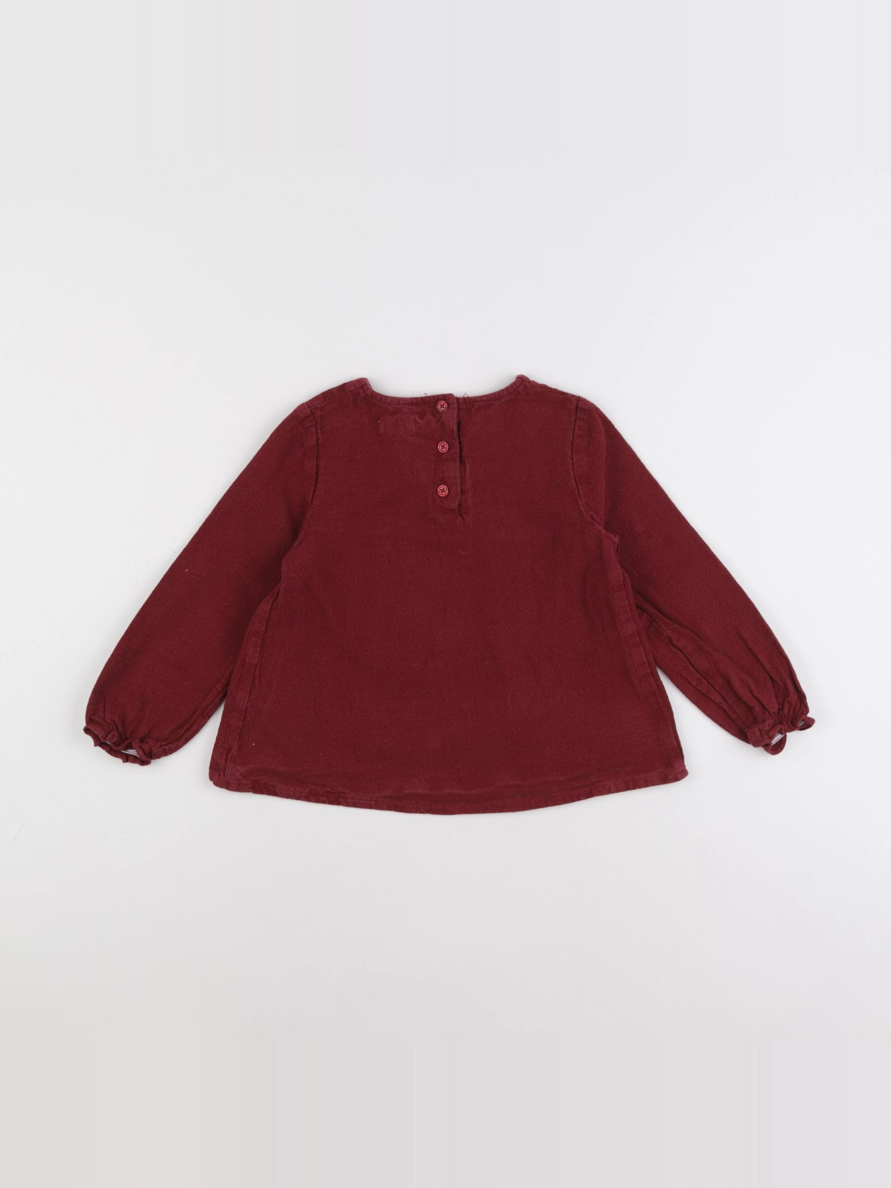 Eden & Victor - blouse rouge - 5 ans