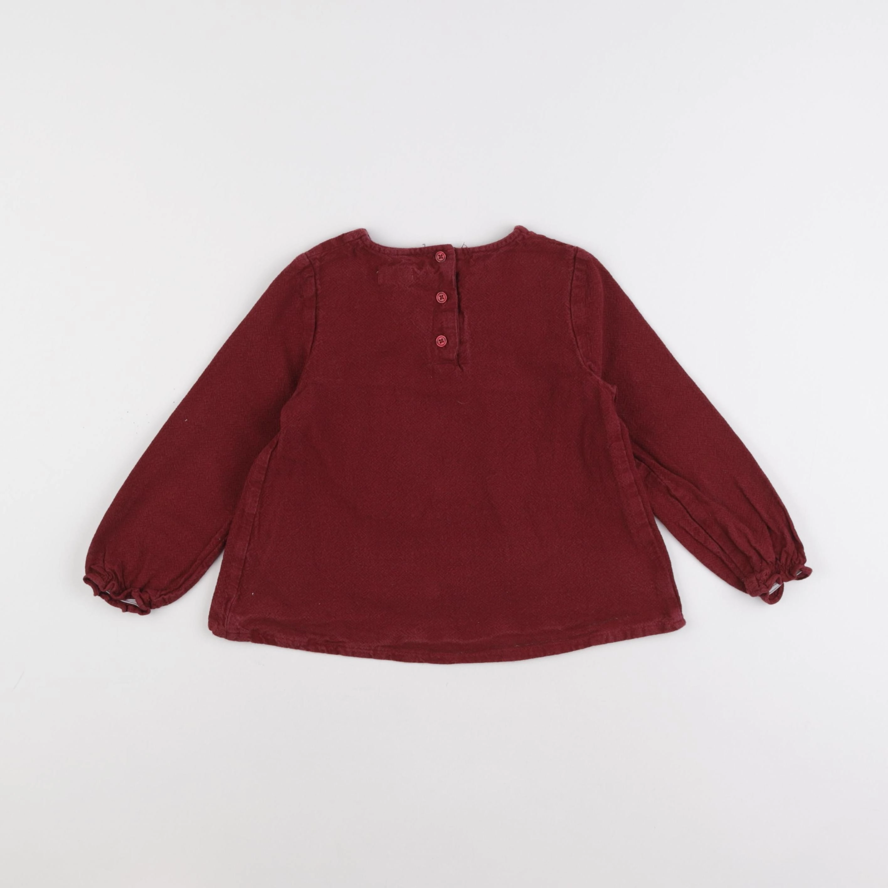 Eden & Victor - blouse rouge - 5 ans