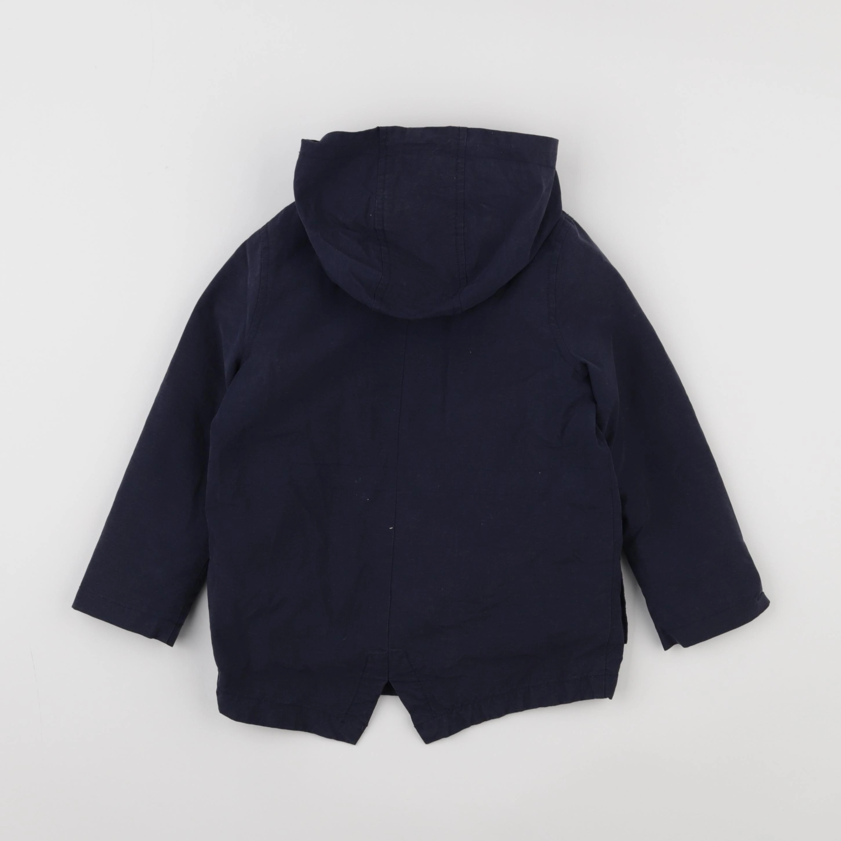 Vertbaudet - imperméable doublure amovible bleu - 4 ans
