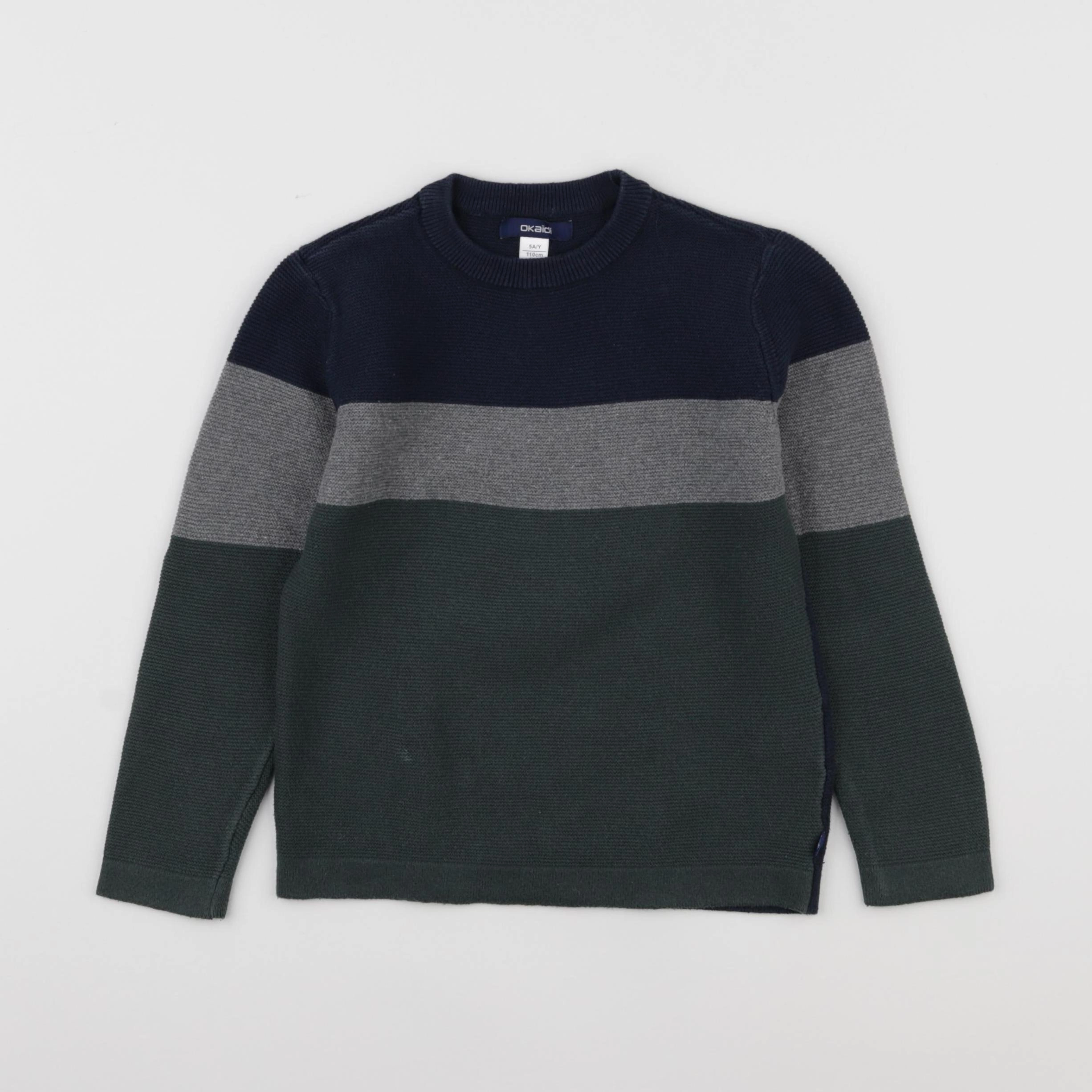 Okaidi - pull multicolore - 5 ans
