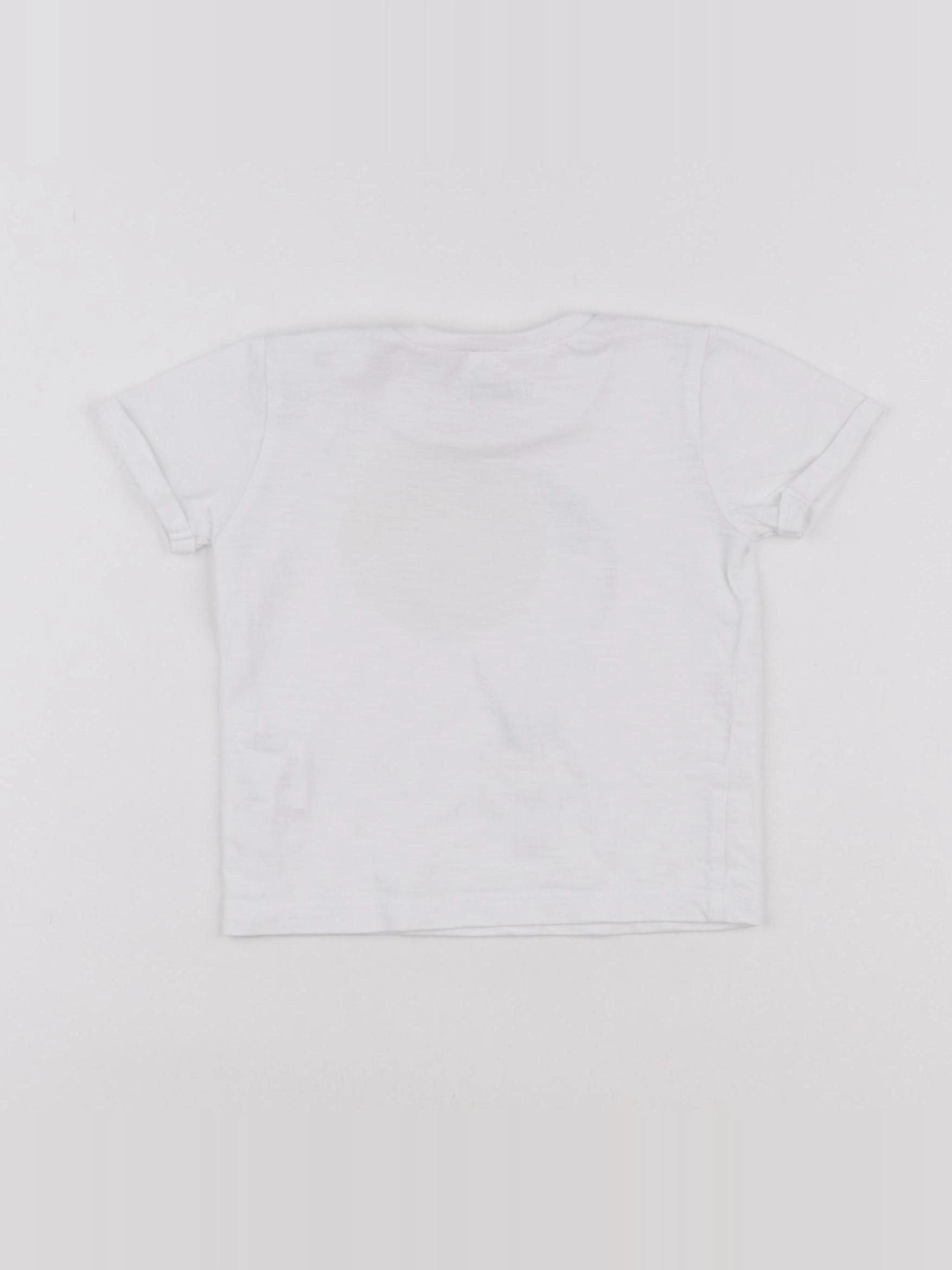 IKKS - tee-shirt blanc - 6 mois