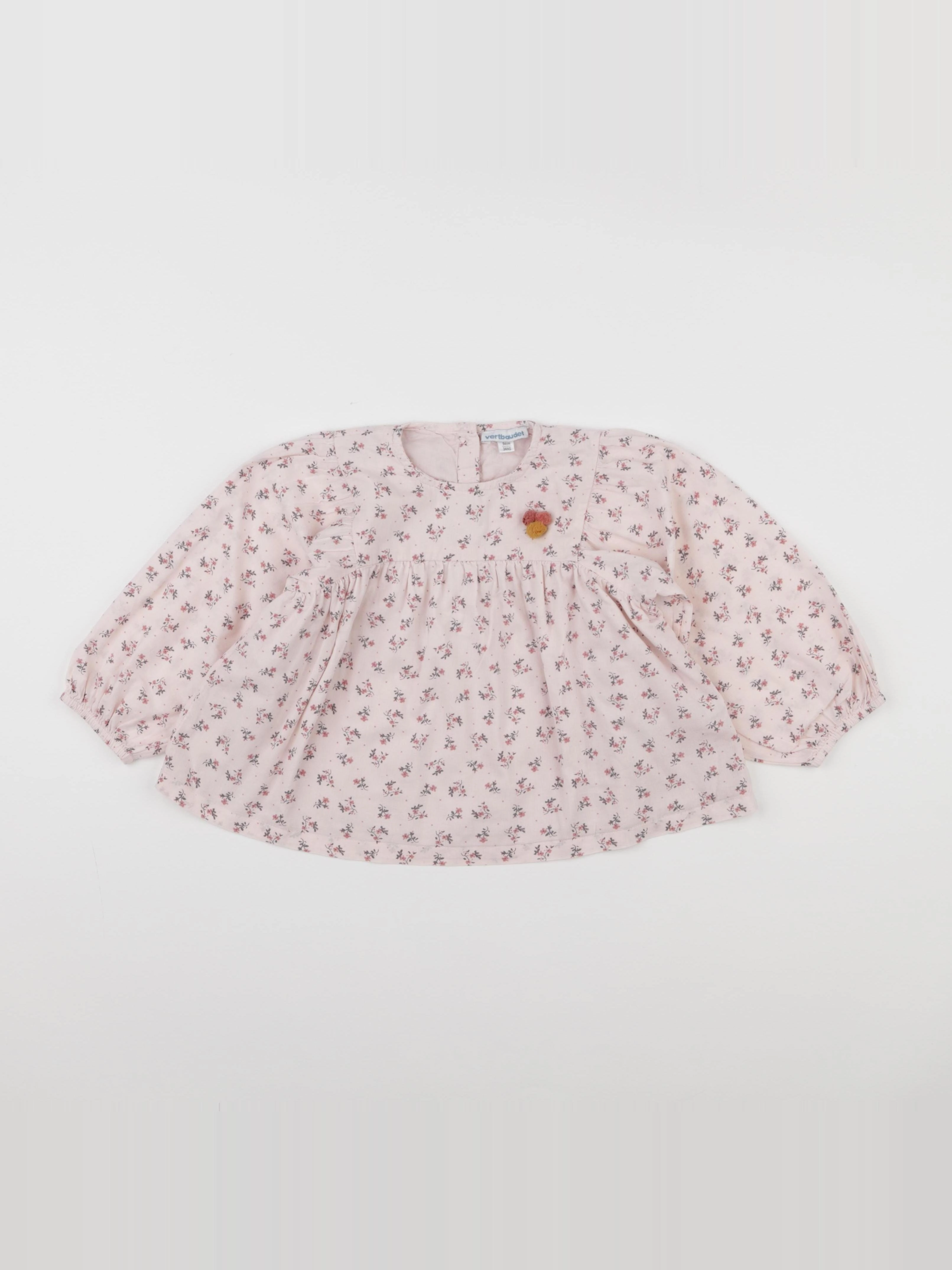 Vertbaudet - blouse rose - 3 ans