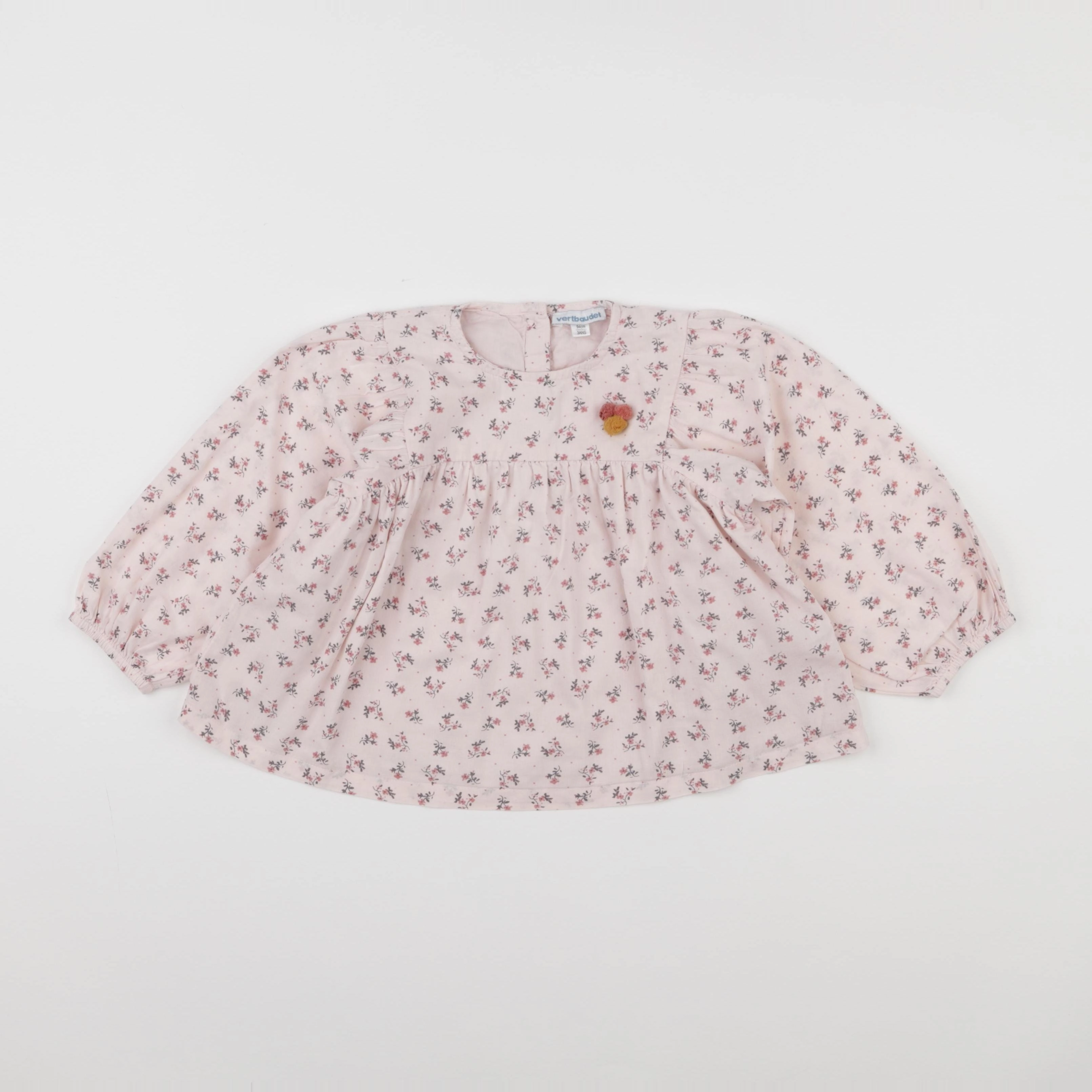 Vertbaudet - blouse rose - 3 ans
