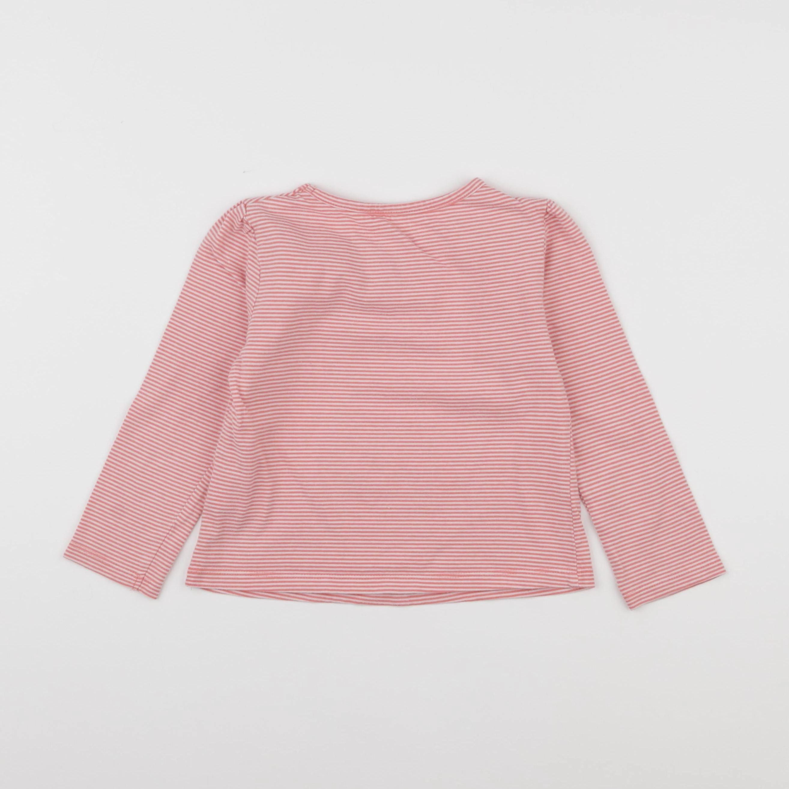 Vertbaudet - tee-shirt rose - 4 ans