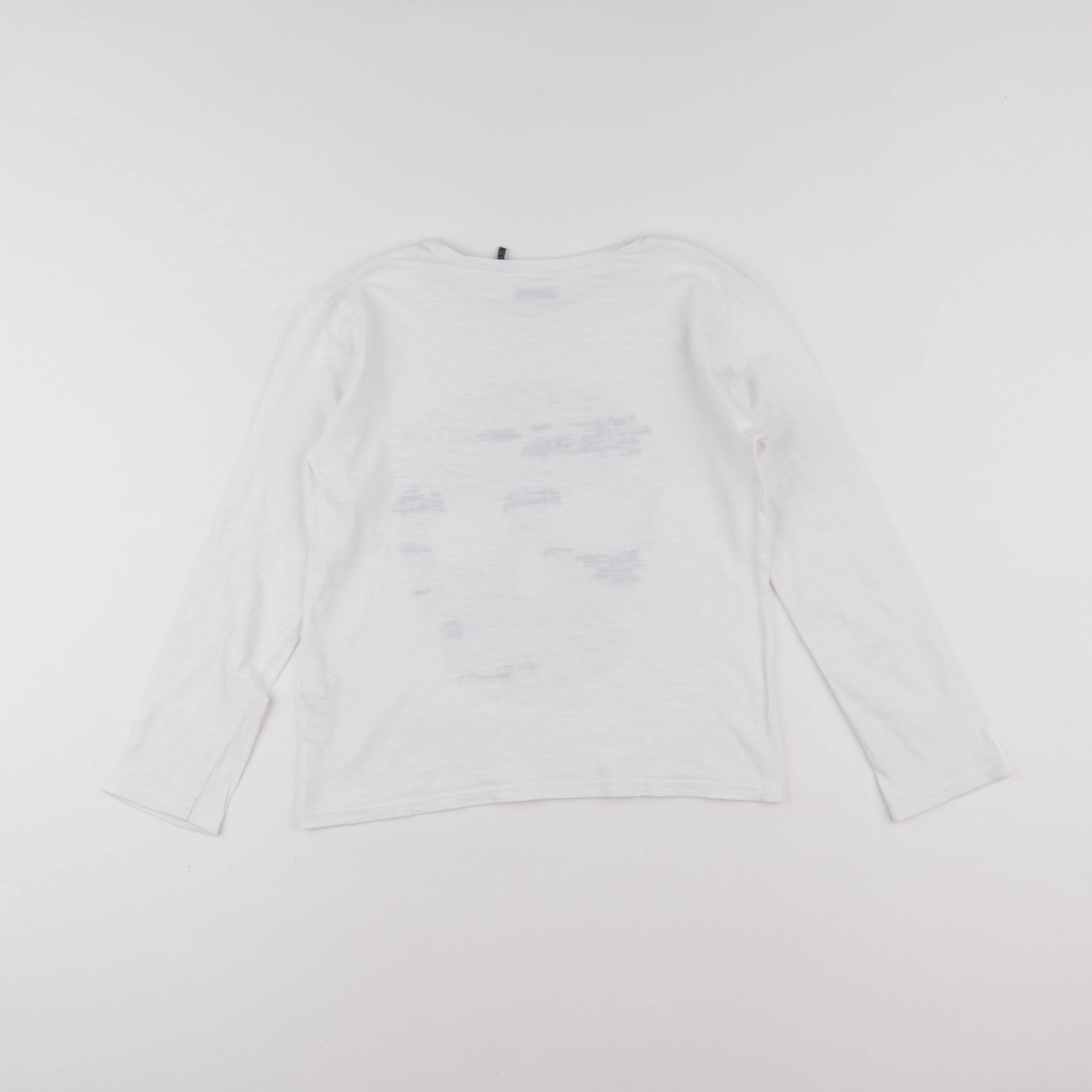 IKKS - tee-shirt blanc - 8 ans