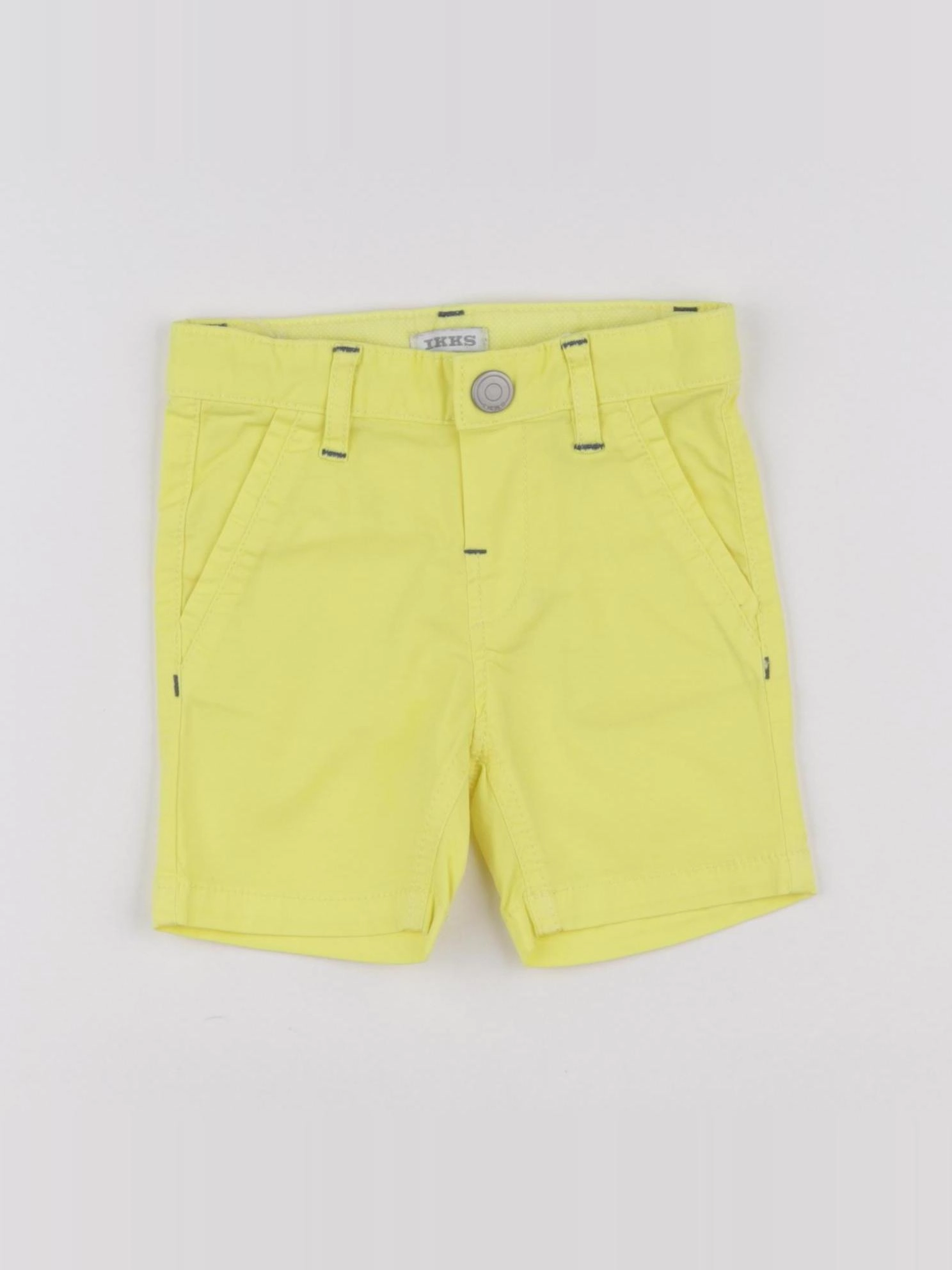 IKKS - short jaune - 12 mois