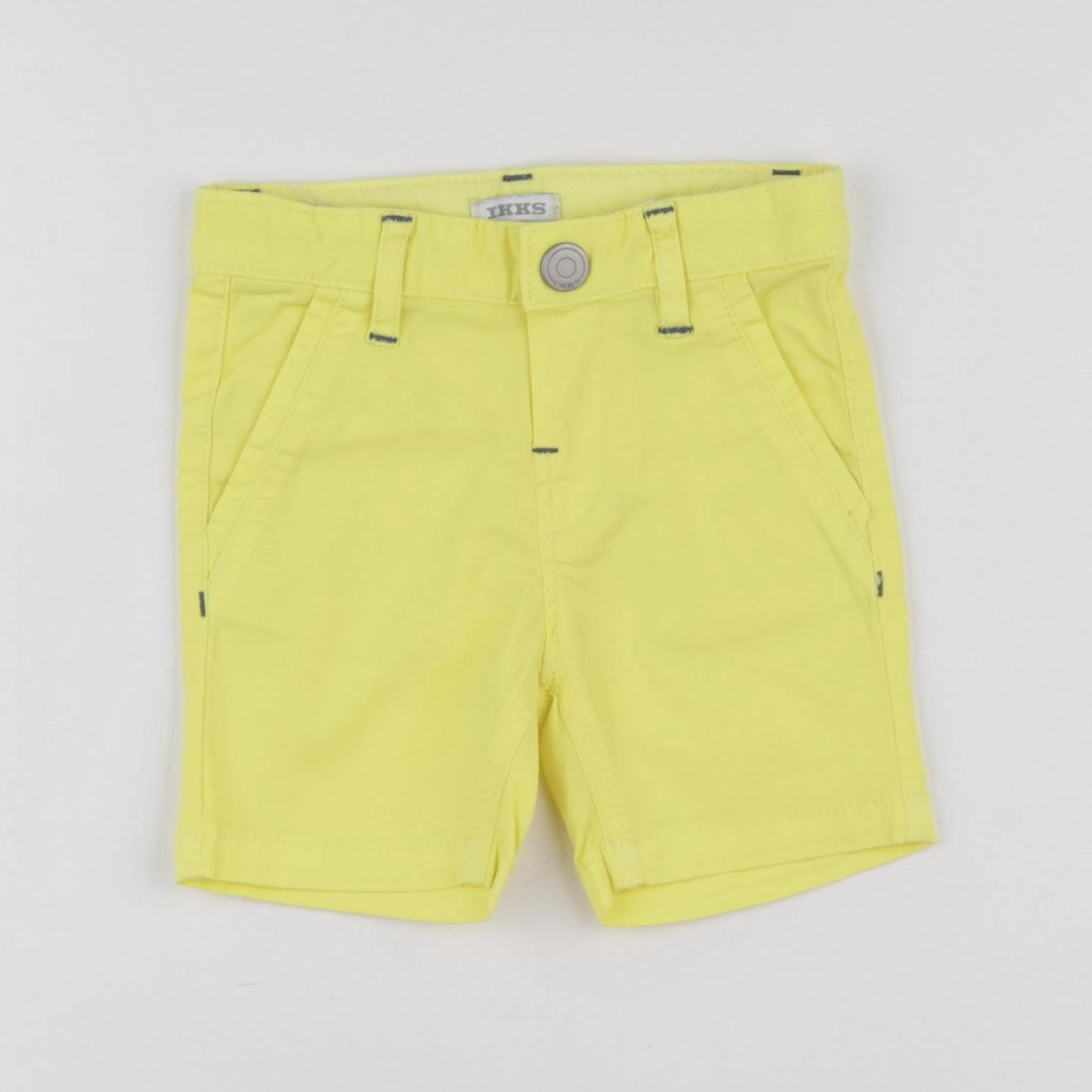IKKS - short jaune - 12 mois